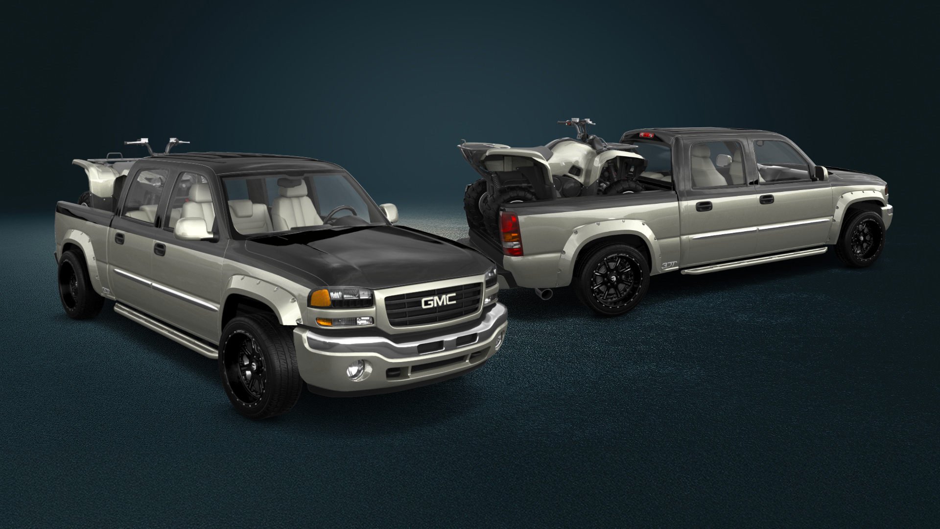 GMC Sierra 1500 Crew Cab Pickup Truck 2000