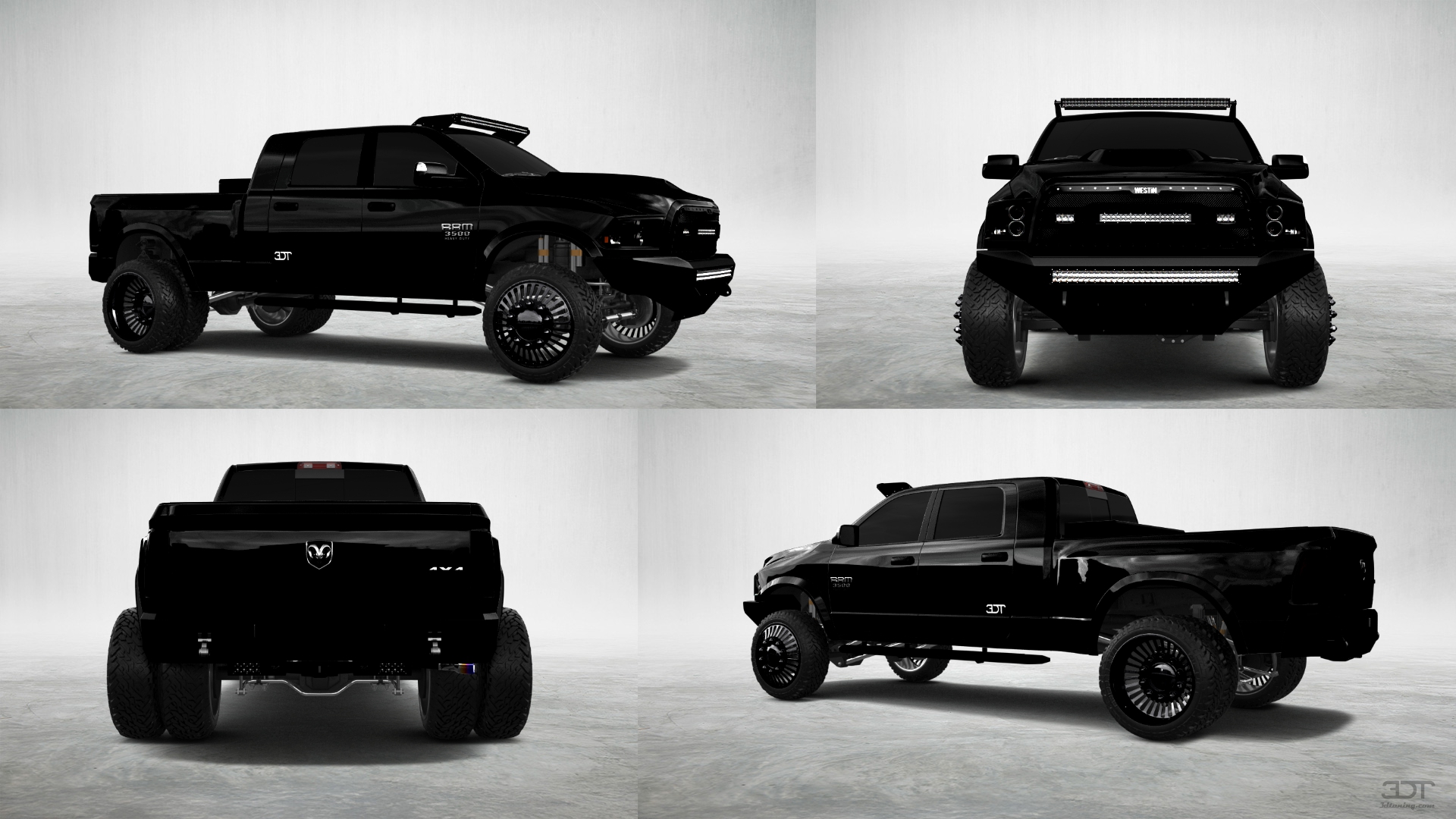Dodge Ram 3500 4 Door Truck 2014