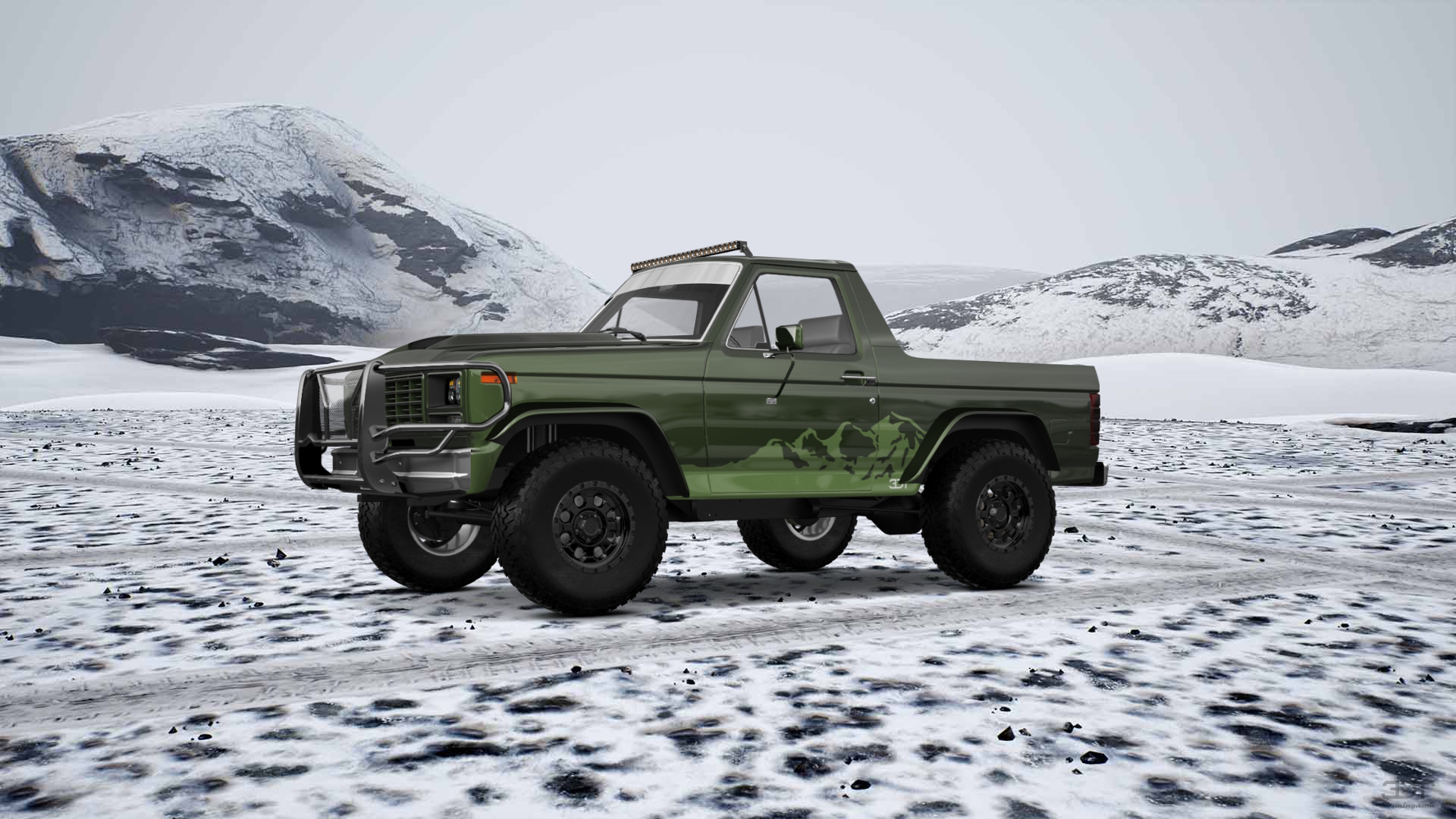 Ford Bronco 3 Door SUV 1980