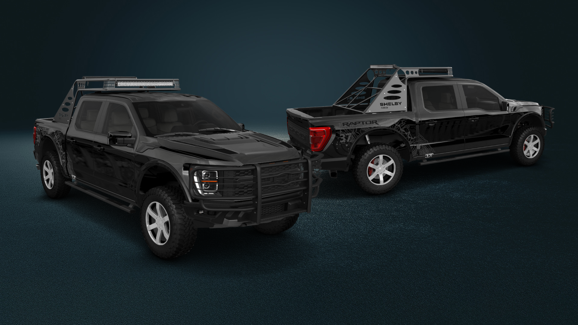 Ford F-150 Raptor 4 Door pickup truck 2021