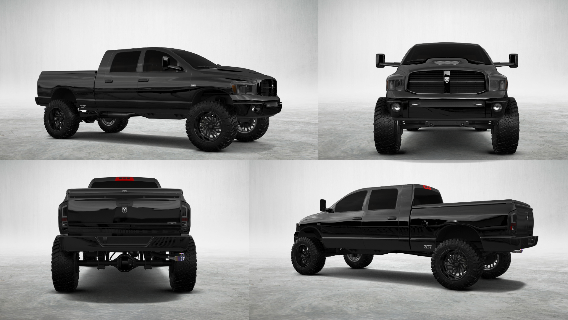 Dodge Ram 2500 4 Door pickup truck 2007 tuning