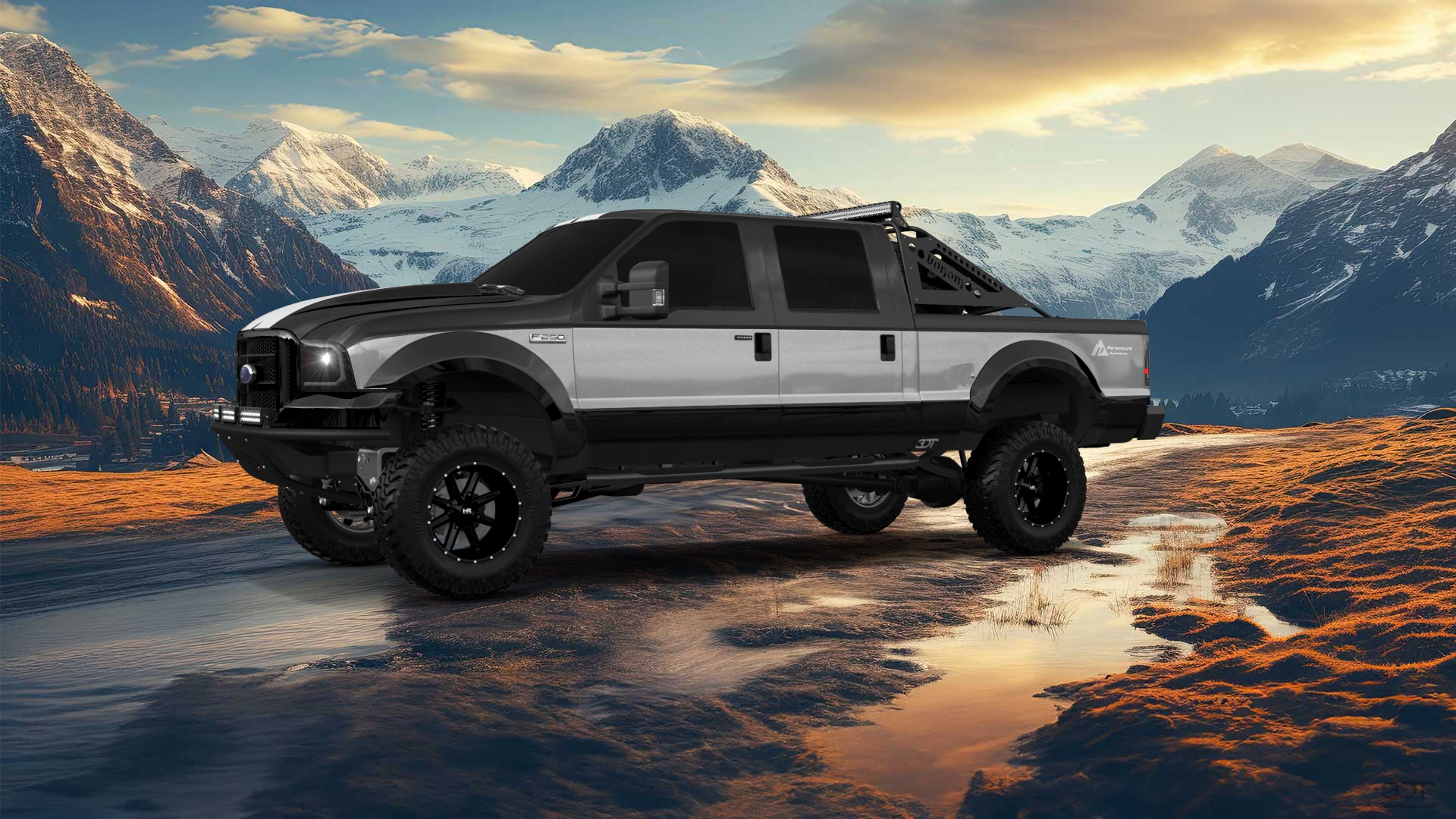 Ford F-250 Crew Cab 4 Door pickup truck 1999