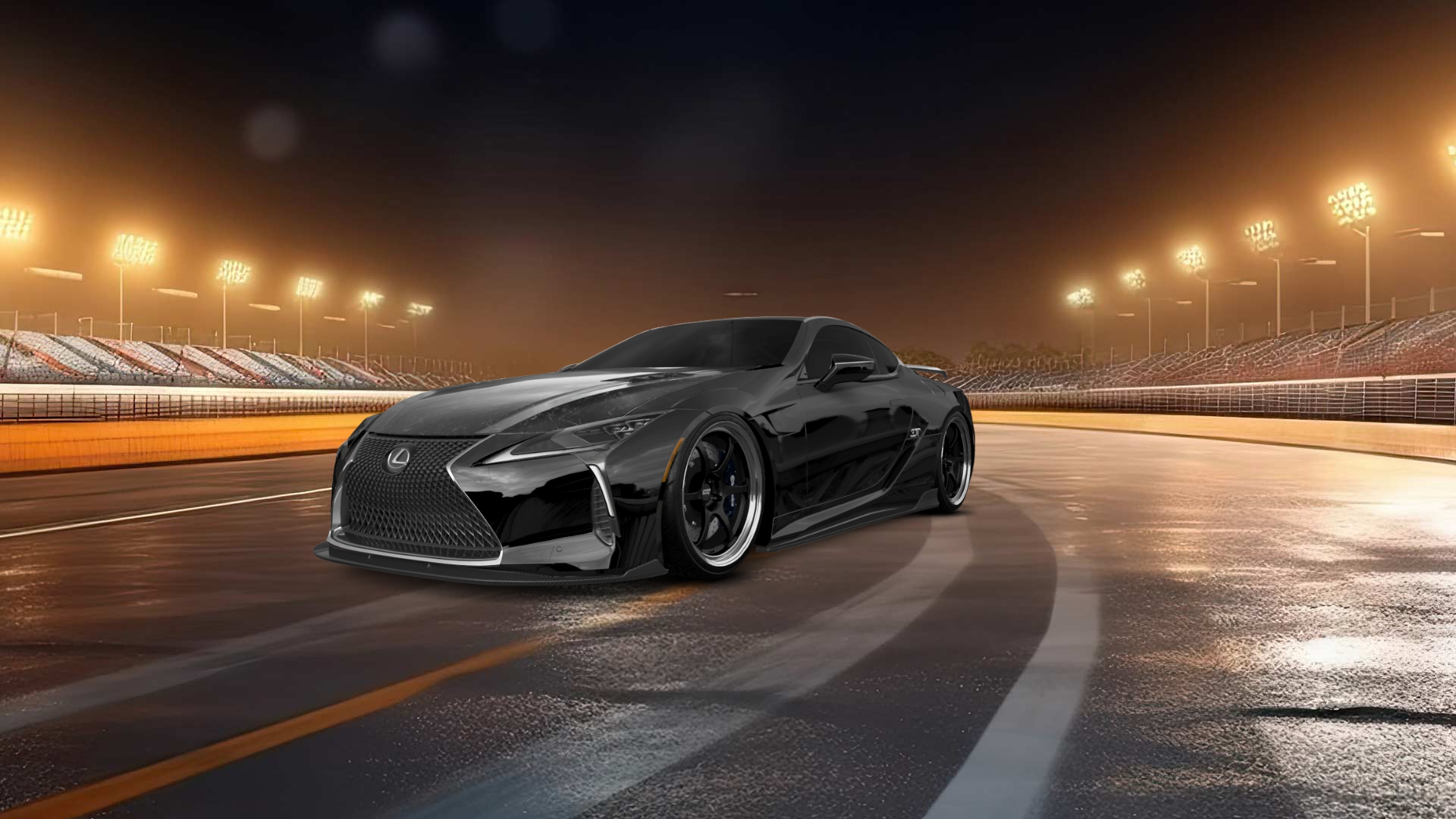 Lexus LC500 2 door fastback coupe 2017 tuning