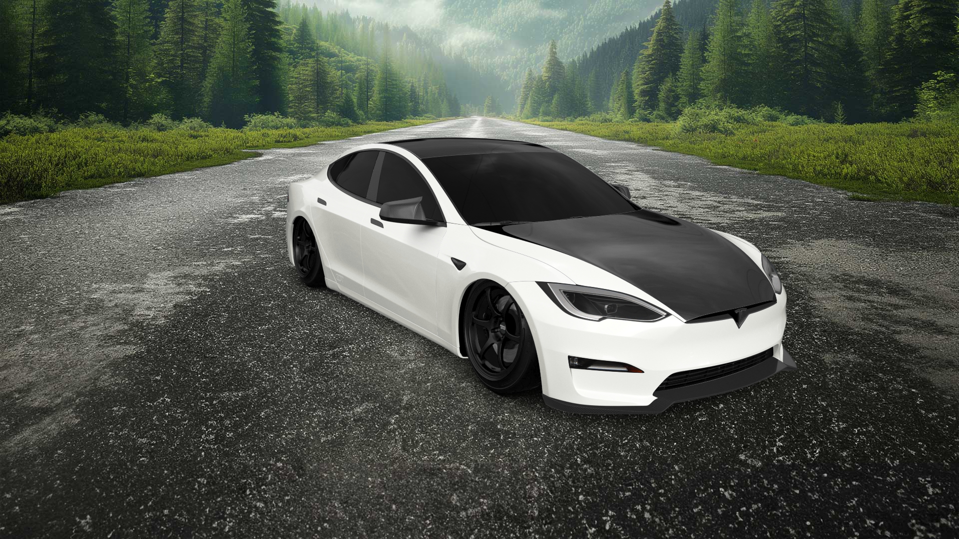 Tesla Model S Facelift 5 Door Liftback 2021 tuning