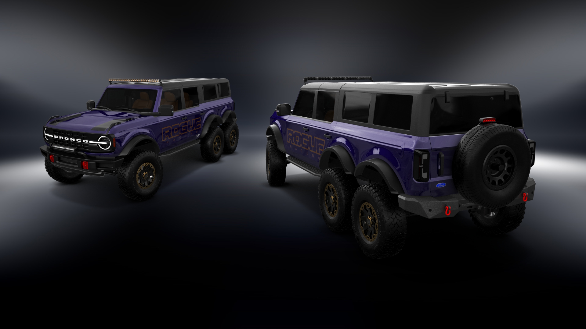 Ford Bronco 6X6 4 Door pickup truck 2021 tuning