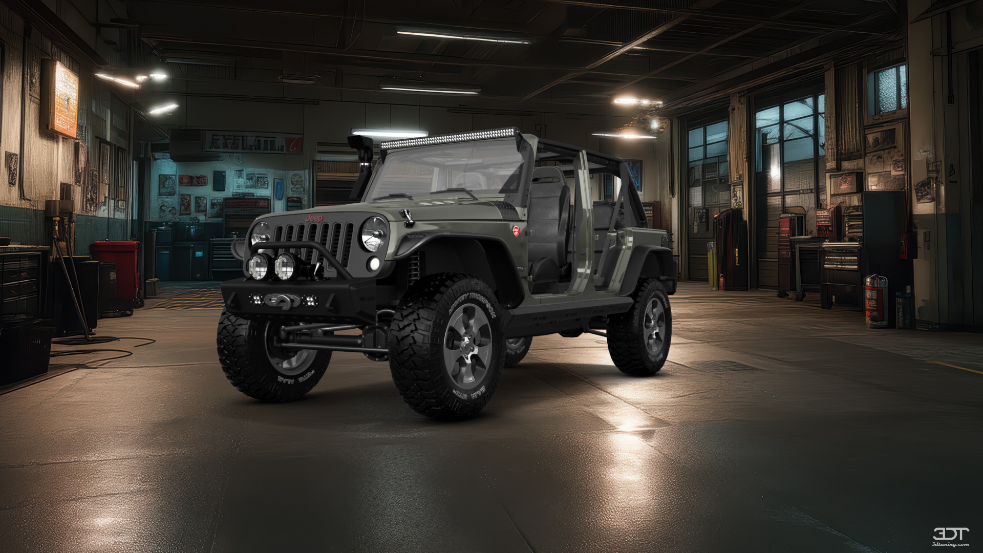 Jeep Wrangler Unlimited JK Rubicon Recon 4 Door SUV 2017 tuning