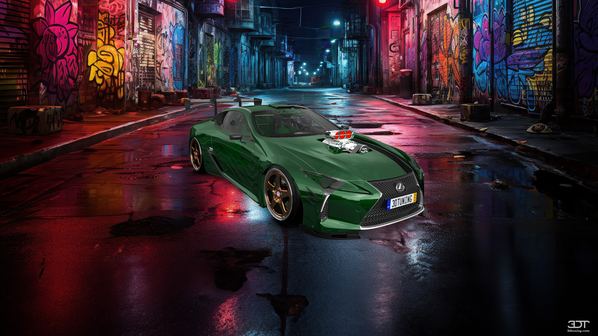 Lexus LC500 2 door fastback coupe 2017 tuning