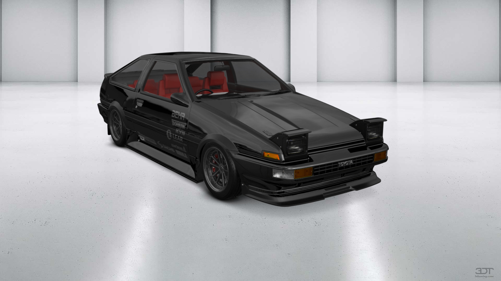 Toyota AE86 3 Door Hatchback 1985 tuning