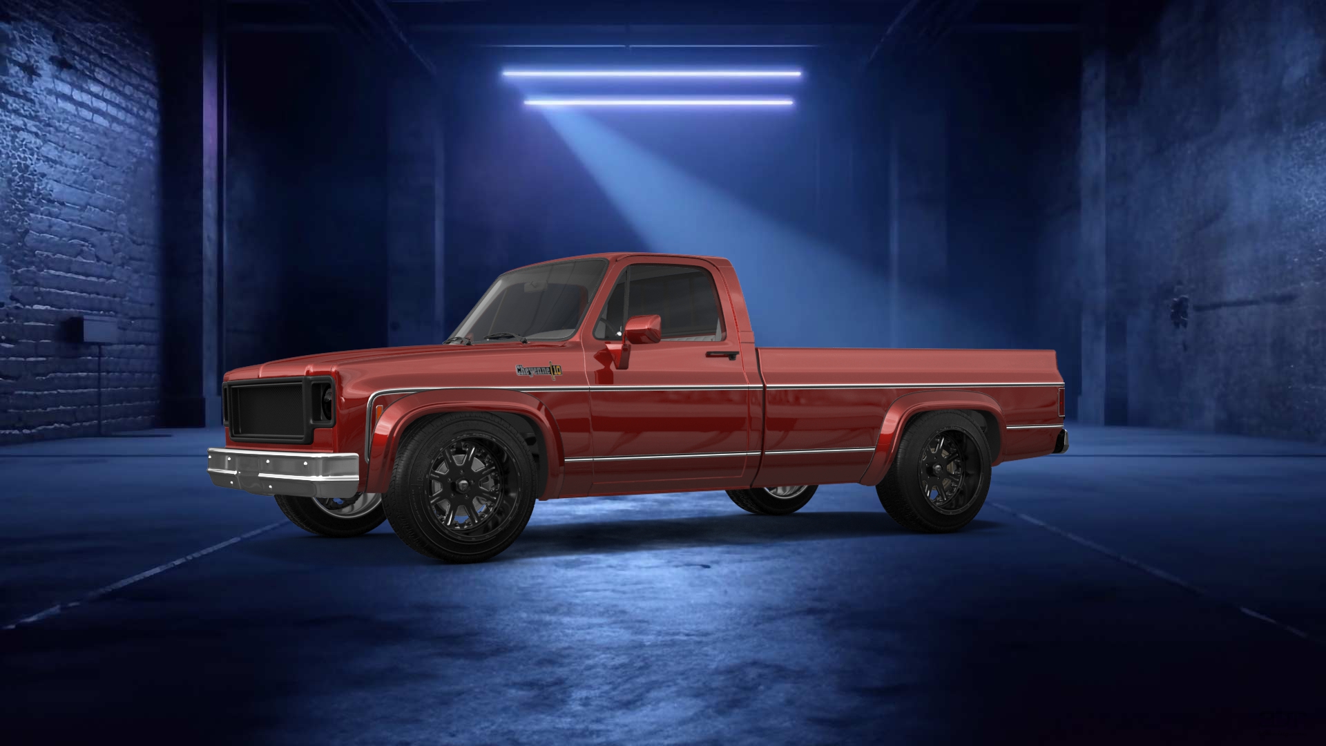 Chevrolet Silverado C-10 2 Door pickup truck 1973 tuning