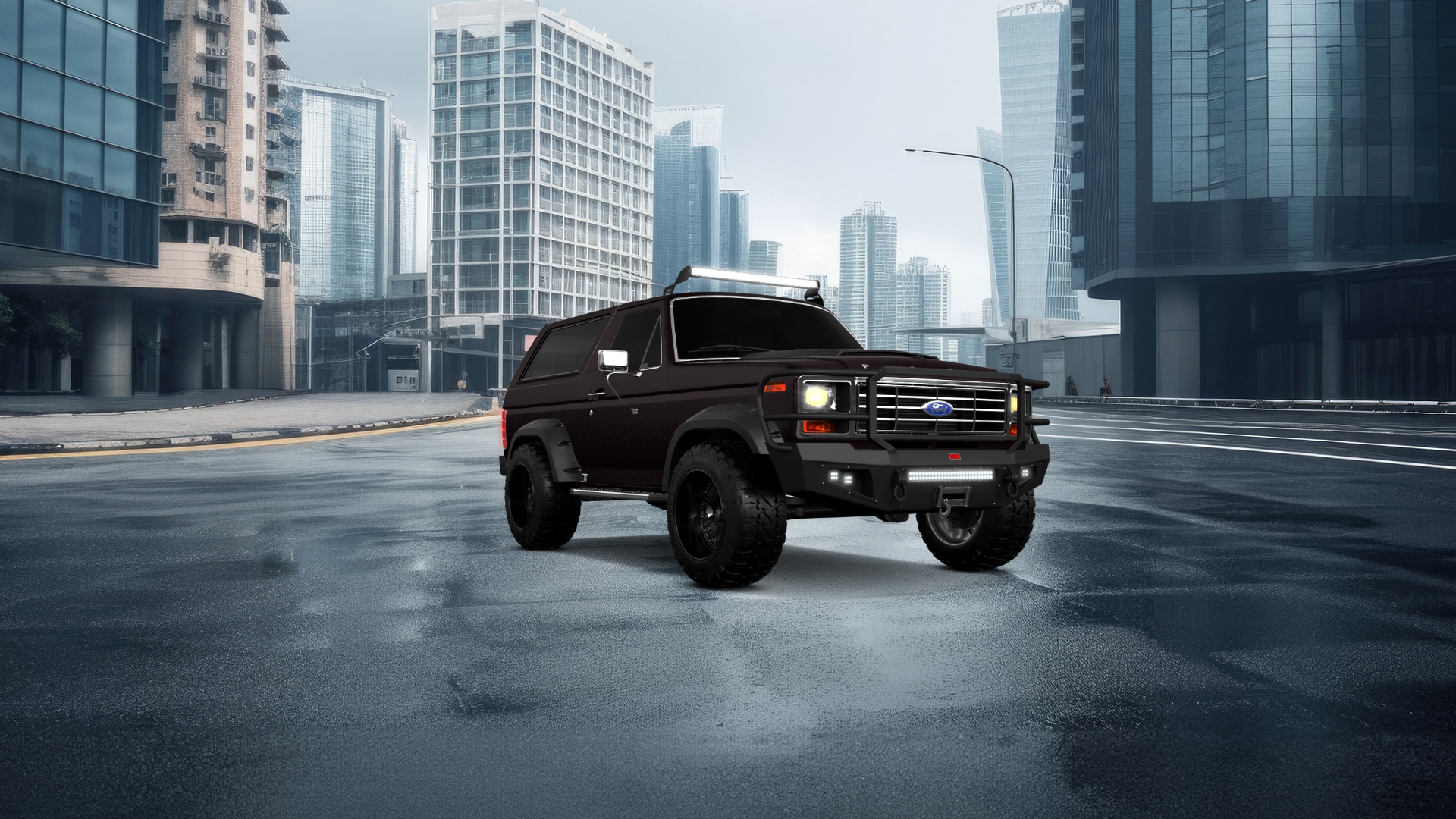 Ford Bronco 3 Door SUV 1980 tuning
