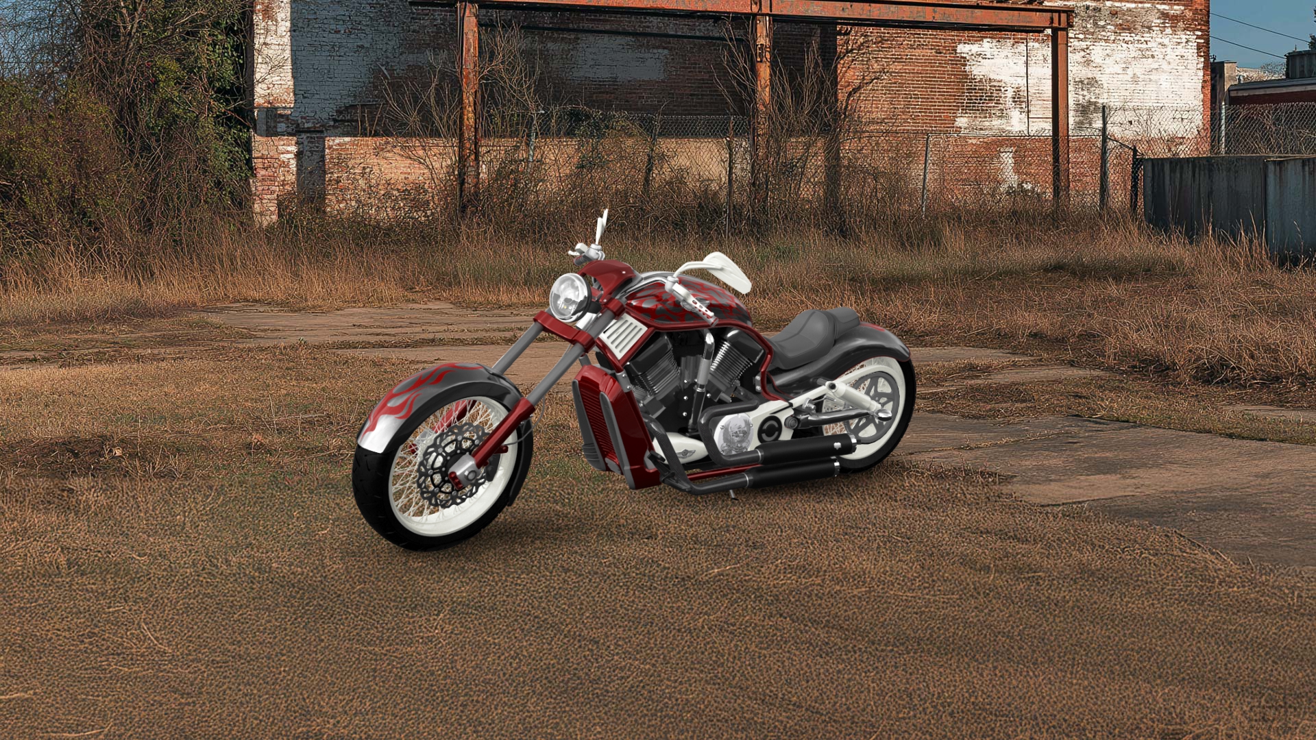 Harley-Davidson Custom Chopper Cruiser 2011 tuning
