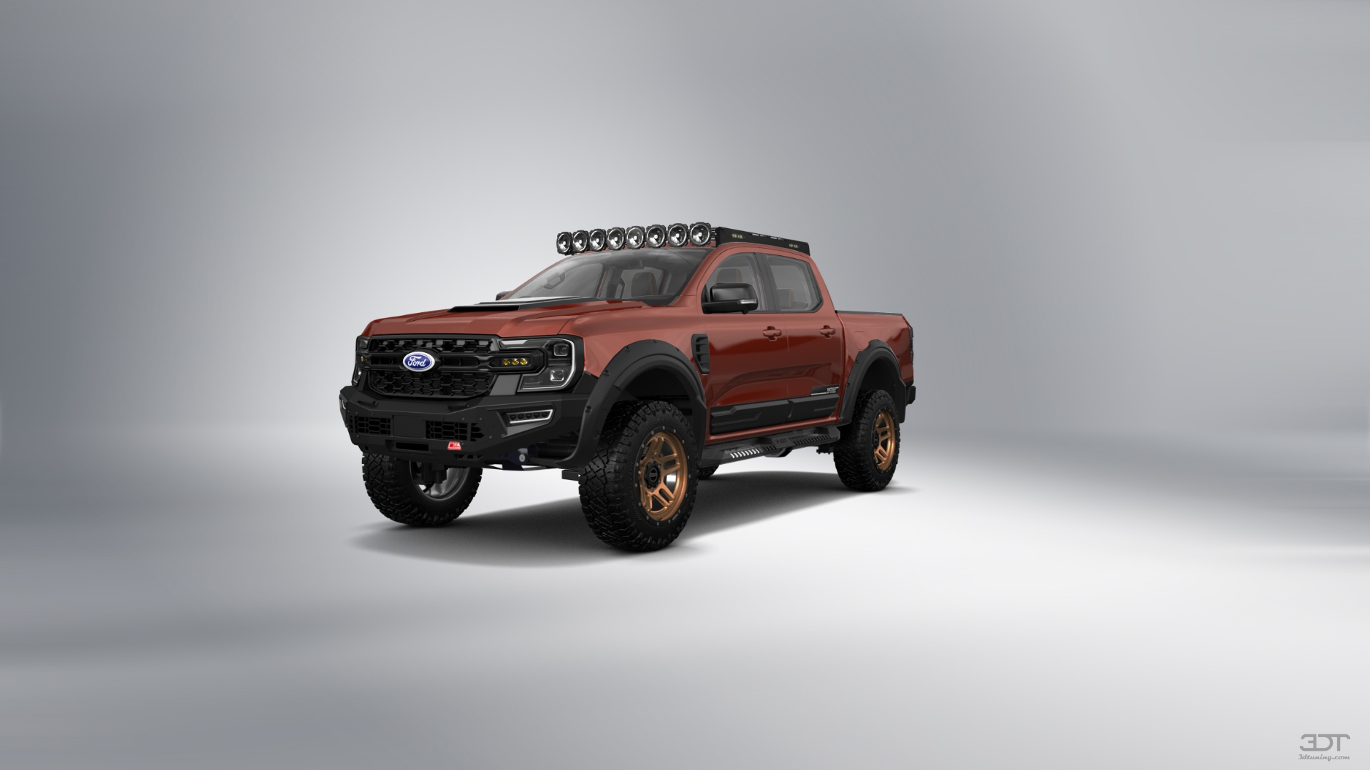 Ford Ranger 4 Door pickup truck 2022 tuning