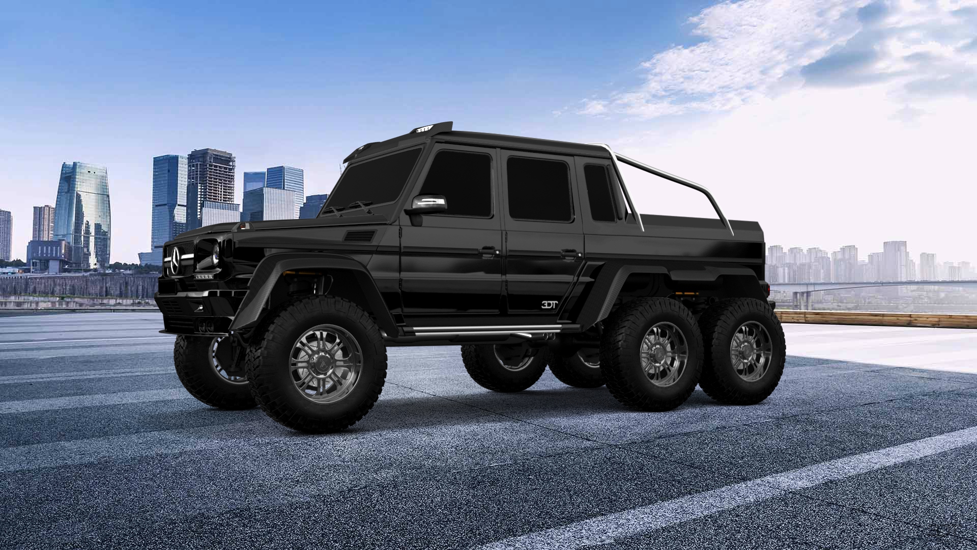 Mercedes G 63 AMG 6x6 4 Door pickup truck 2013