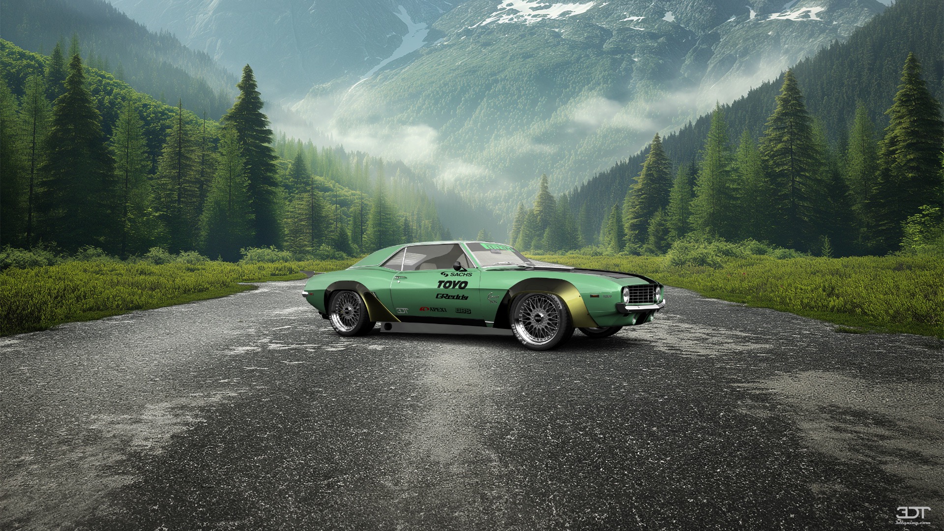 Chevrolet Camaro SS 2 Door Hardtop 1969 tuning