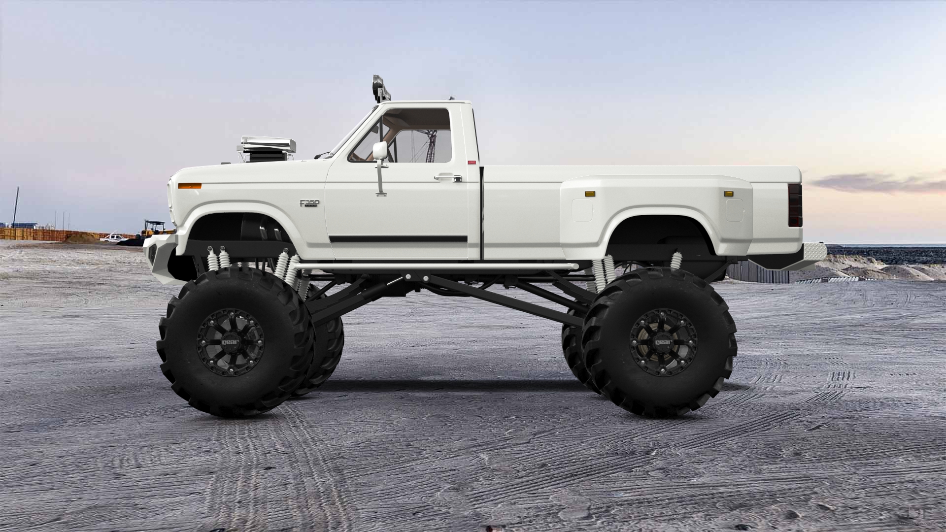 Ford F-350 Dually Regular Cab 2 Door pickup truck 1980 tuning