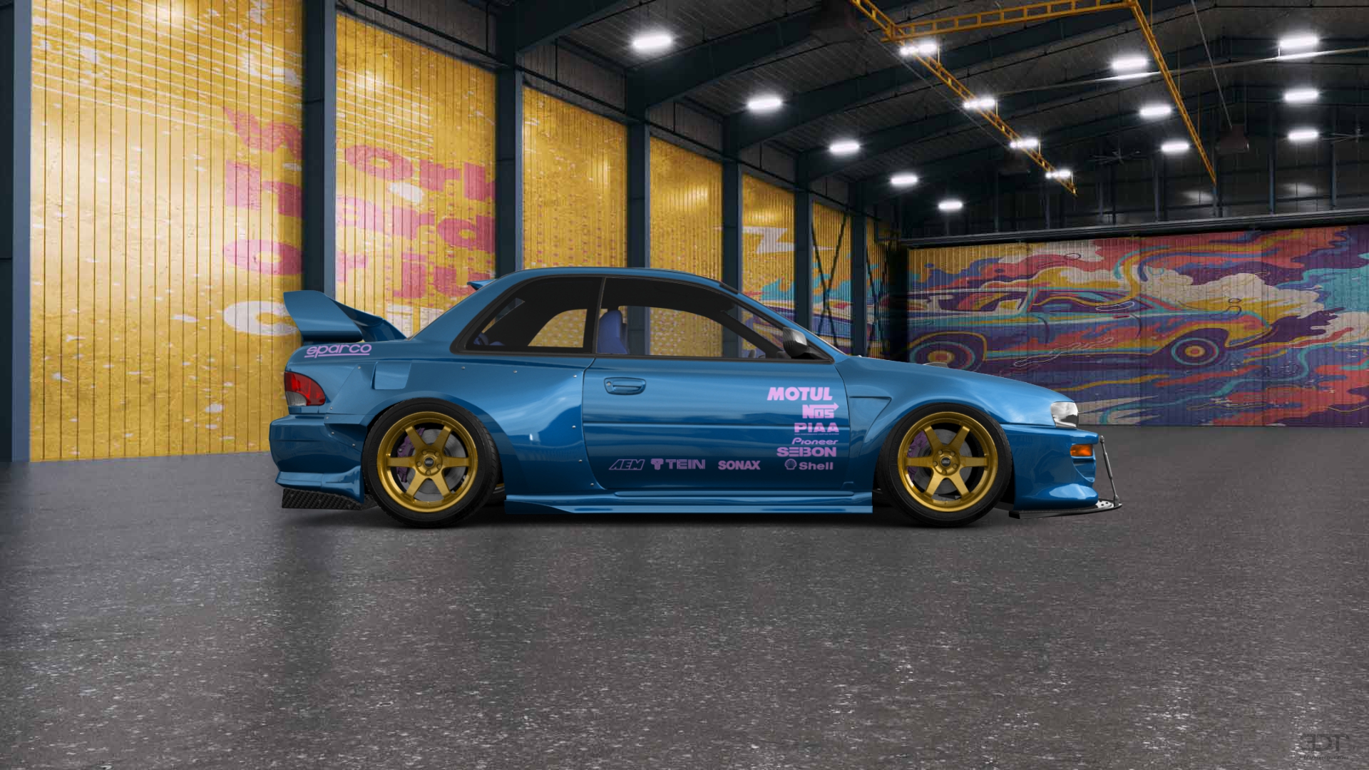 Subaru Impreza WRX STI 22B 2 Door Coupe 2000