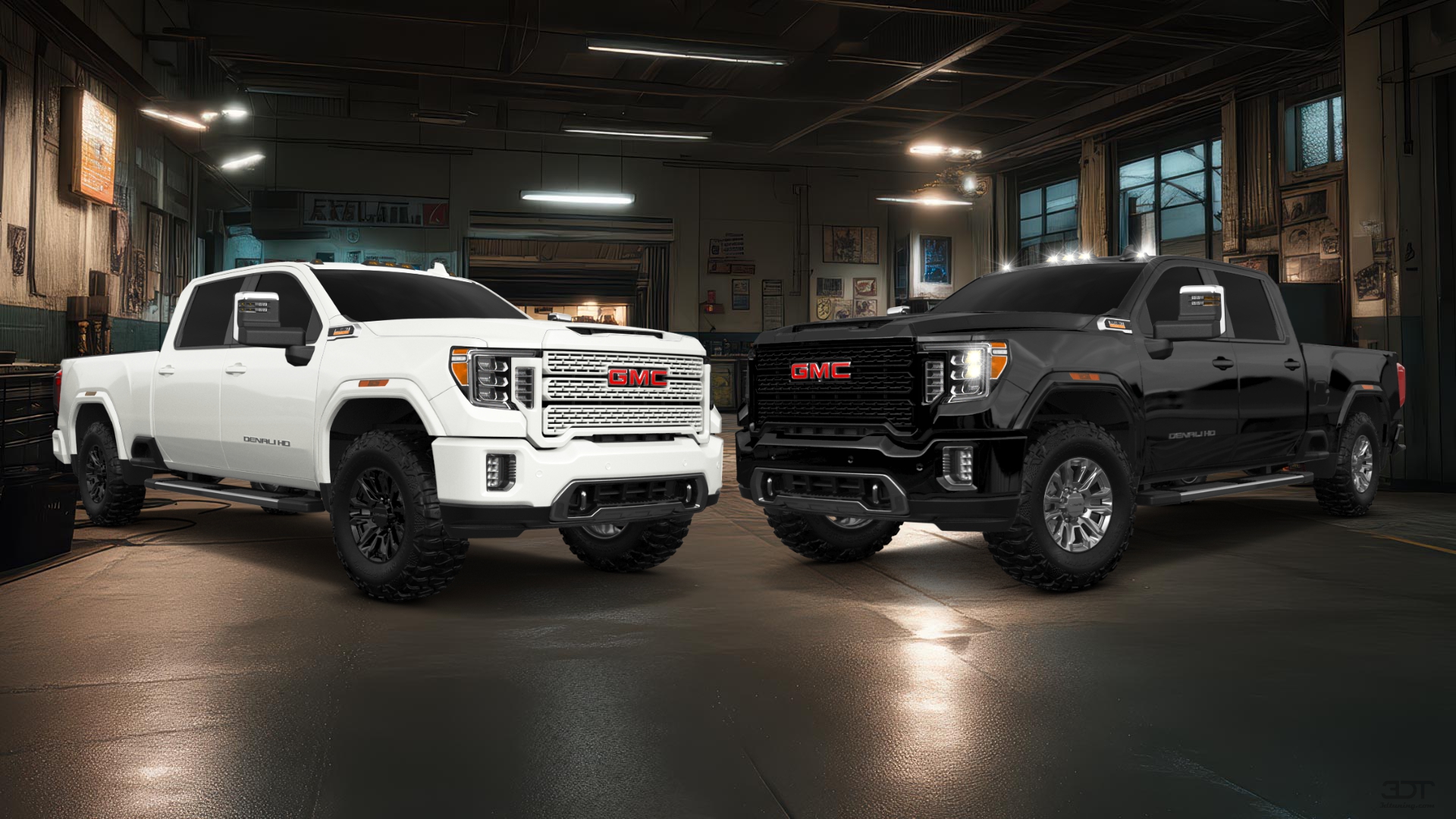 GMC Sierra 2500 HD 4 Door pickup truck 2020 tuning