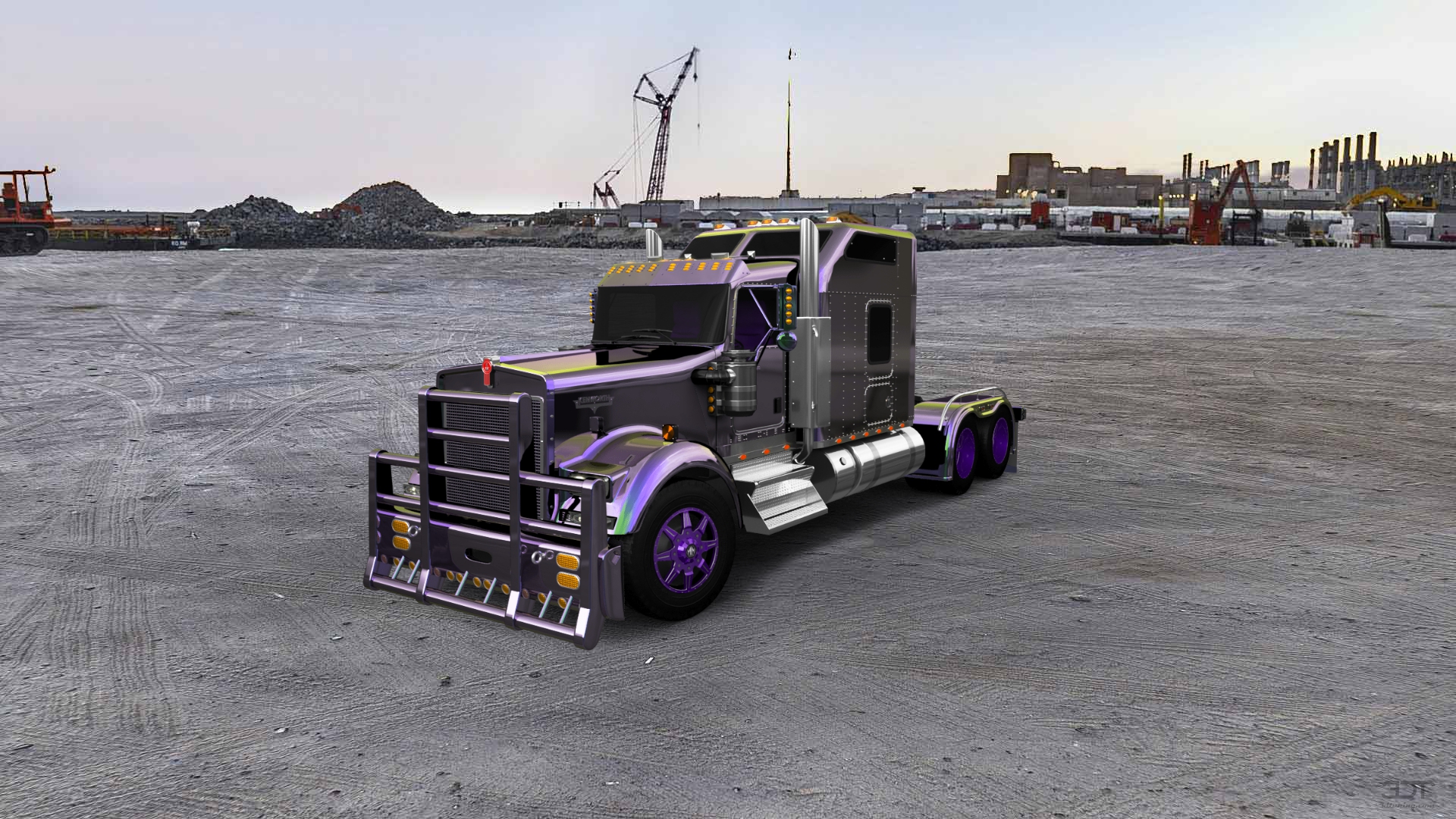 Kenworth W900 Sleeper Cab Truck 2015