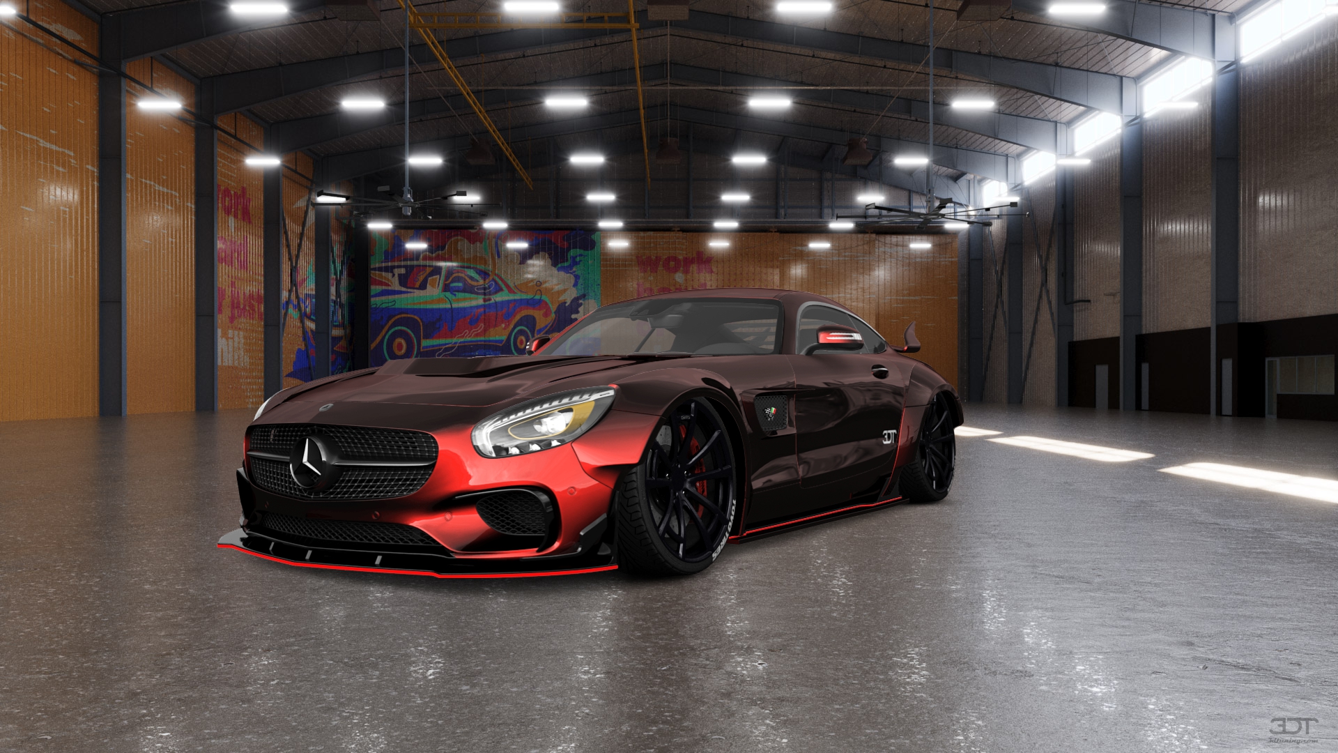Mercedes AMG GT 2 door fastback coupe 2016