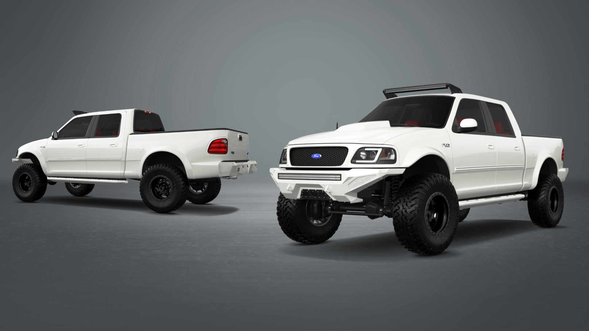 Ford F-150 SuperCrew 4 Door pickup truck 1997