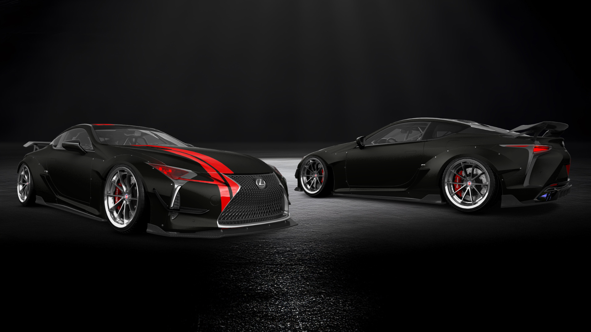 Lexus LC500 2 door fastback coupe 2017 tuning