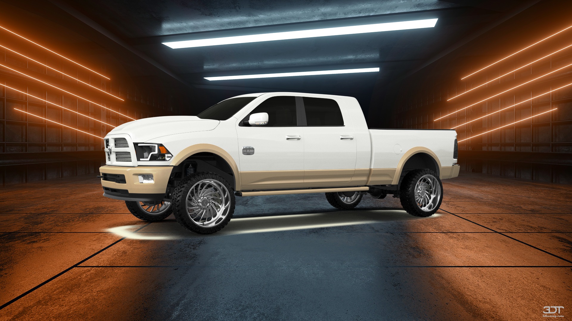 Dodge Ram 2500 Mega Cab 6.4 ft box 4 Door pickup truck 2010 tuning