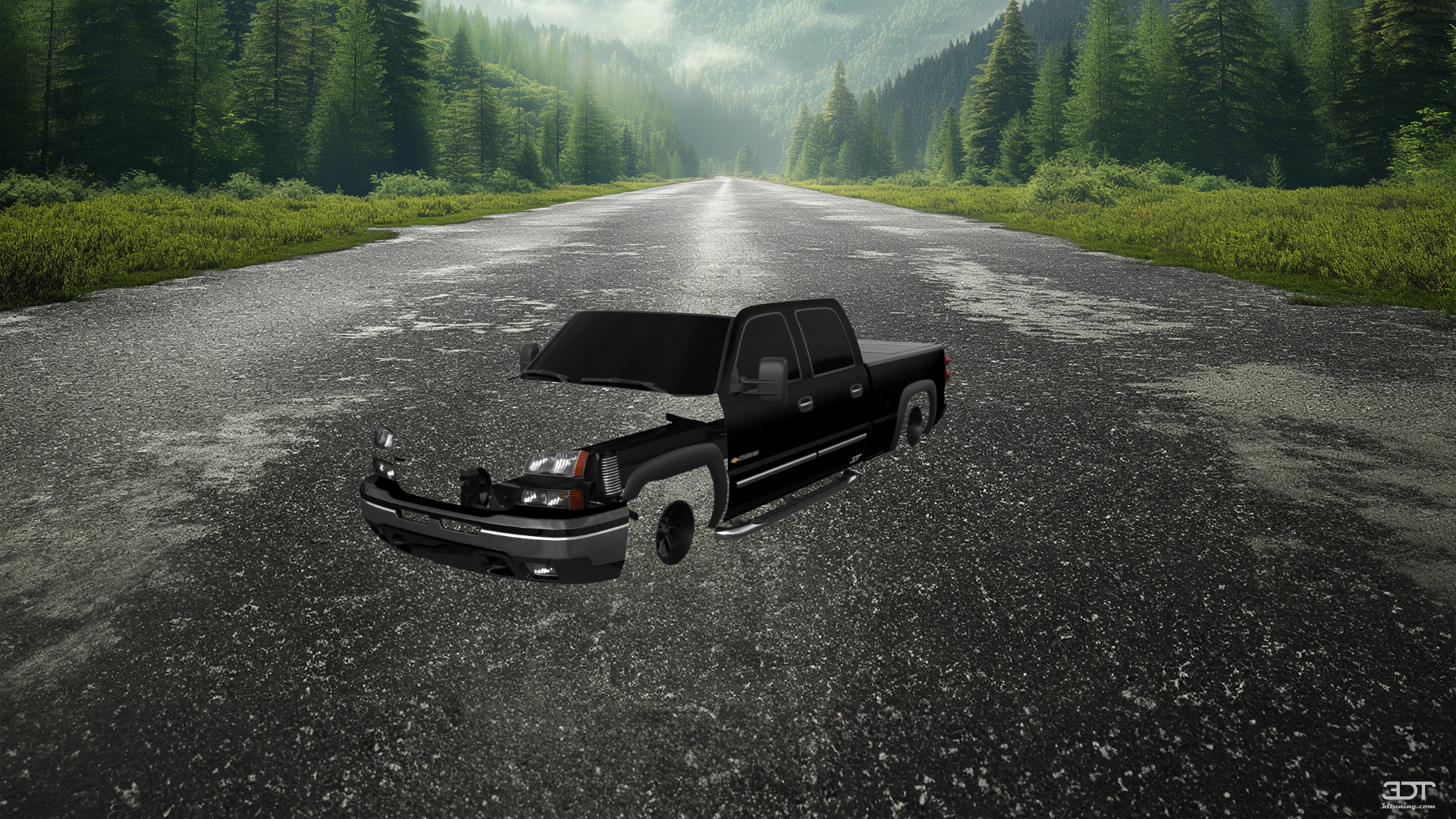 Chevrolet Silverado 2500 HD Long Box 4 Door pickup truck 2002