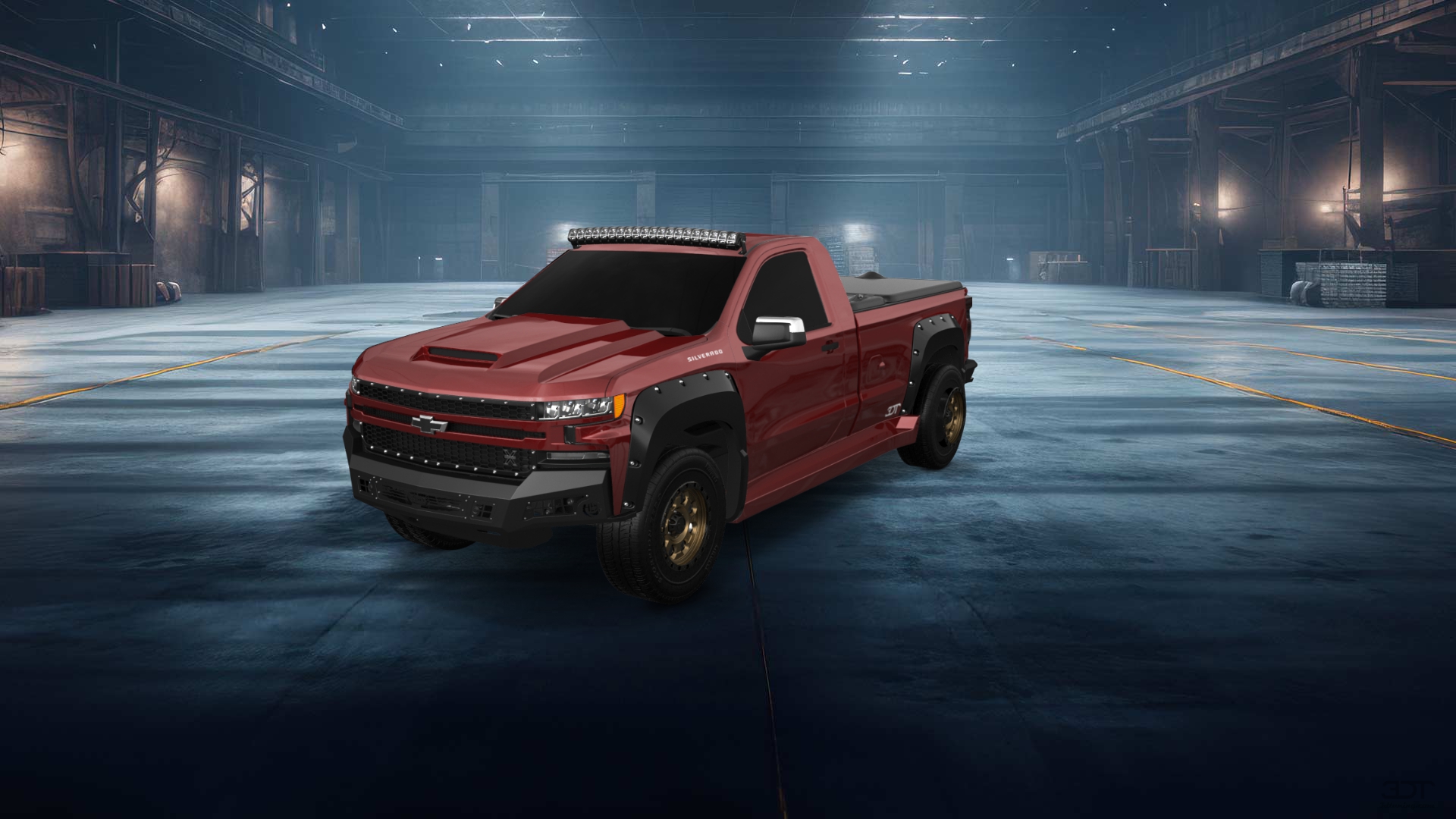 Chevrolet Silverado 1500 Regular Cab challenge 2 Door pickup truck 4019
