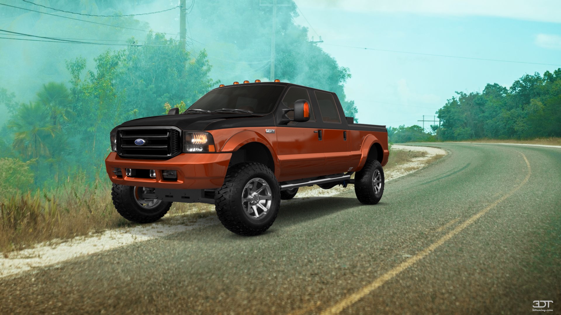 Ford F-250 Crew Cab 4 Door pickup truck 1999