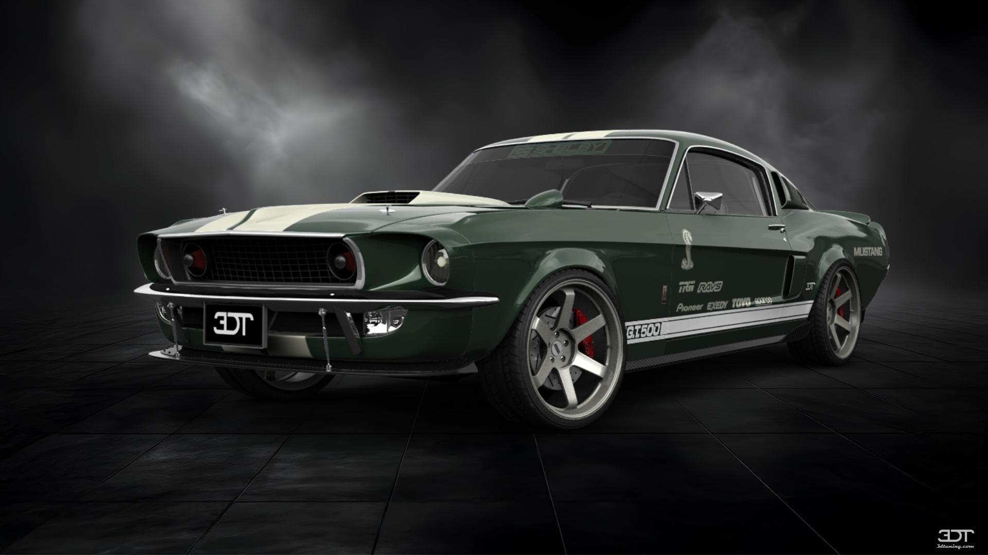 Mustang GT500 2 Door Coupe 1968