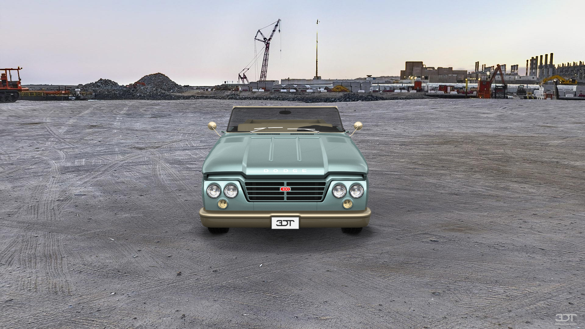 Dodge D-100 Stepside 2 Door pickup truck 1961 Images