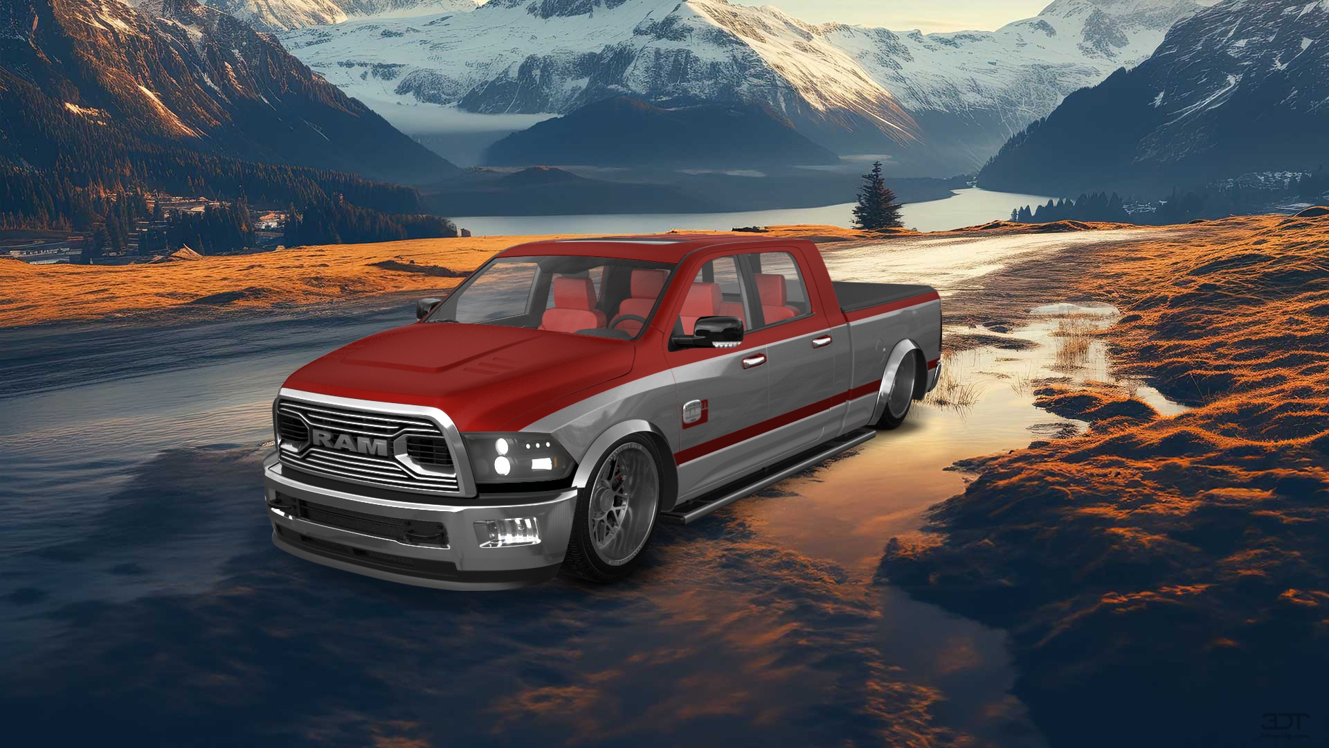 Dodge Ram 2500 Mega Cab 6.4 ft box 4 Door pickup truck 2010