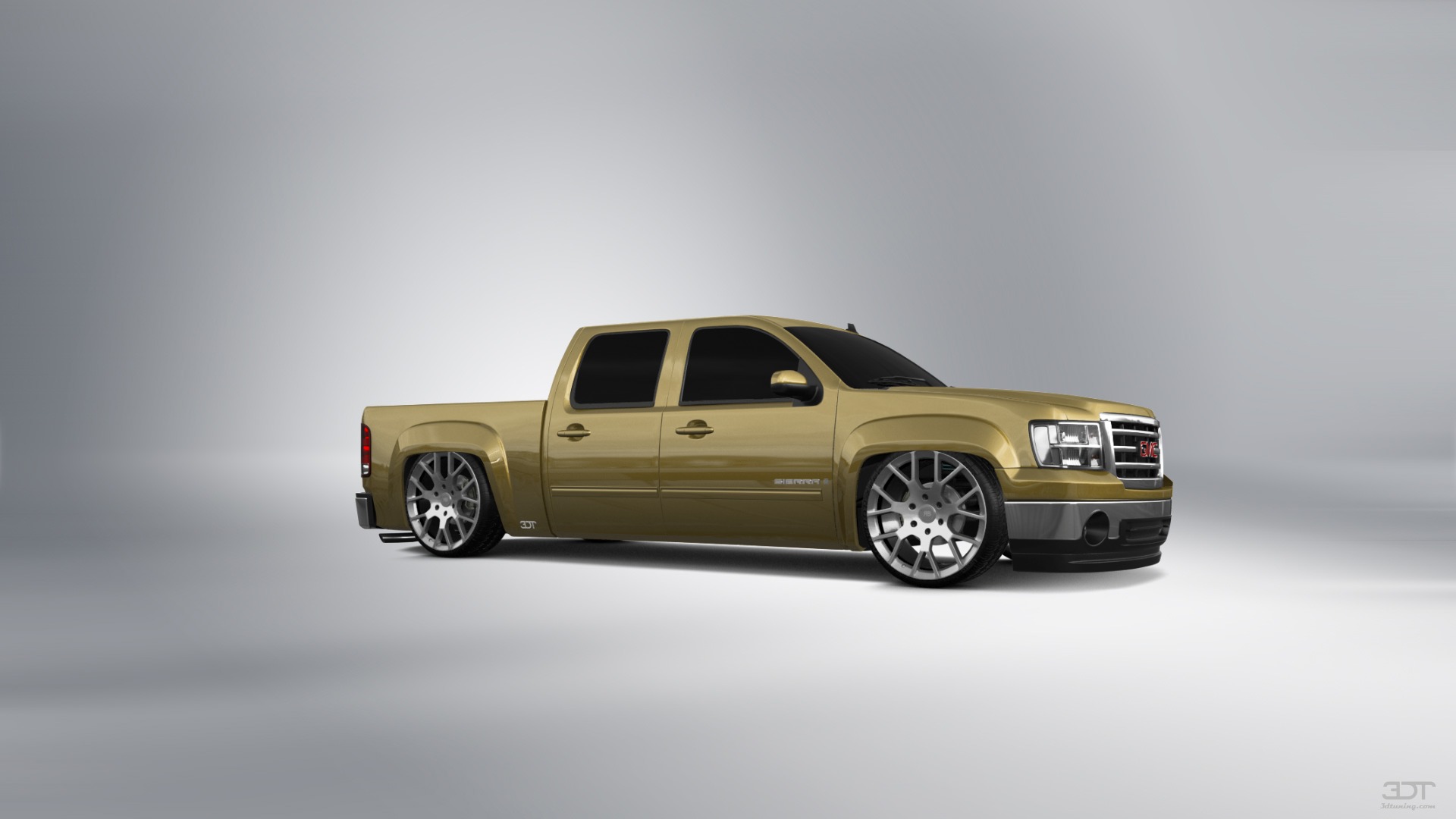 GMC Sierra 1500 Crew Cab 5.8 ft box 4 Door pickup truck 2007