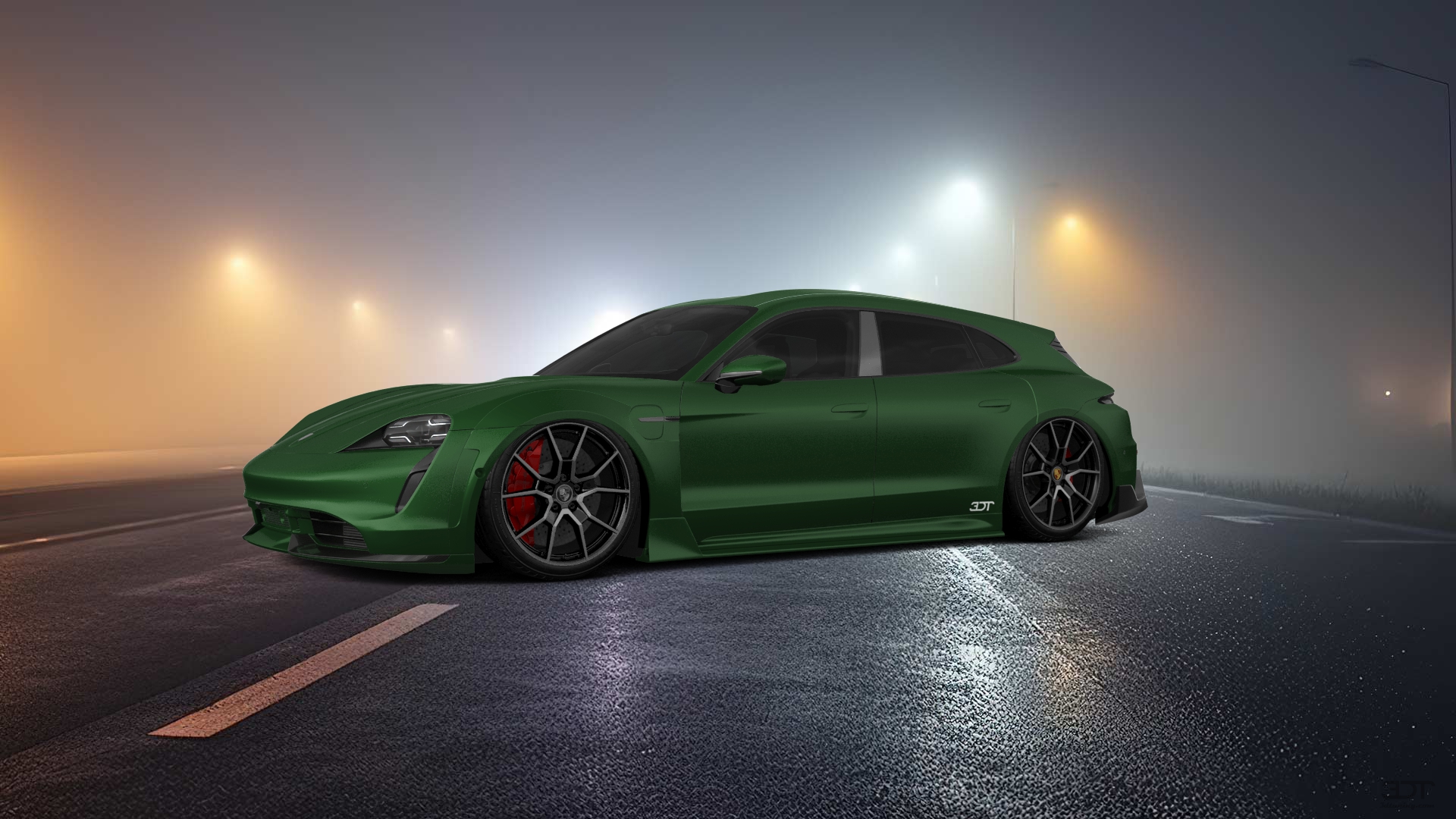 Porsche Taycan Sport Turismo Shooting Brake 2019 tuning