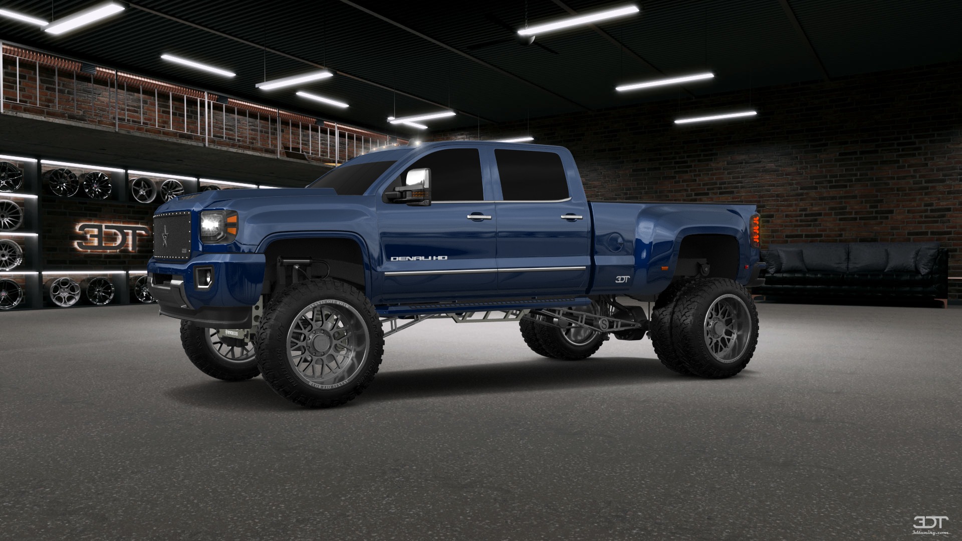 GMC Sierra 3500 HD Crew Cab 4 Door pickup truck 2015 tuning