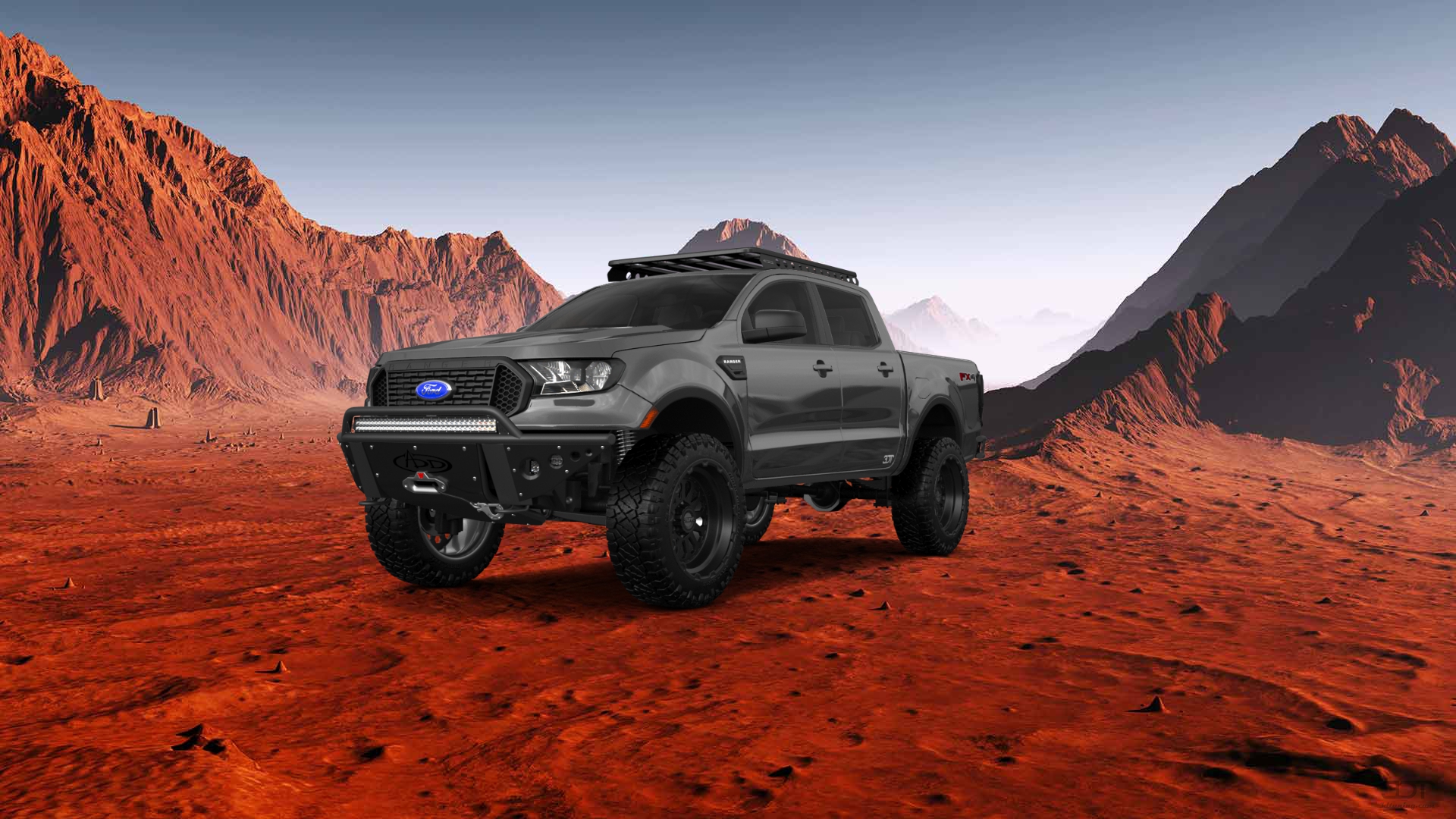 Ford Ranger 4 Door pickup truck 2019