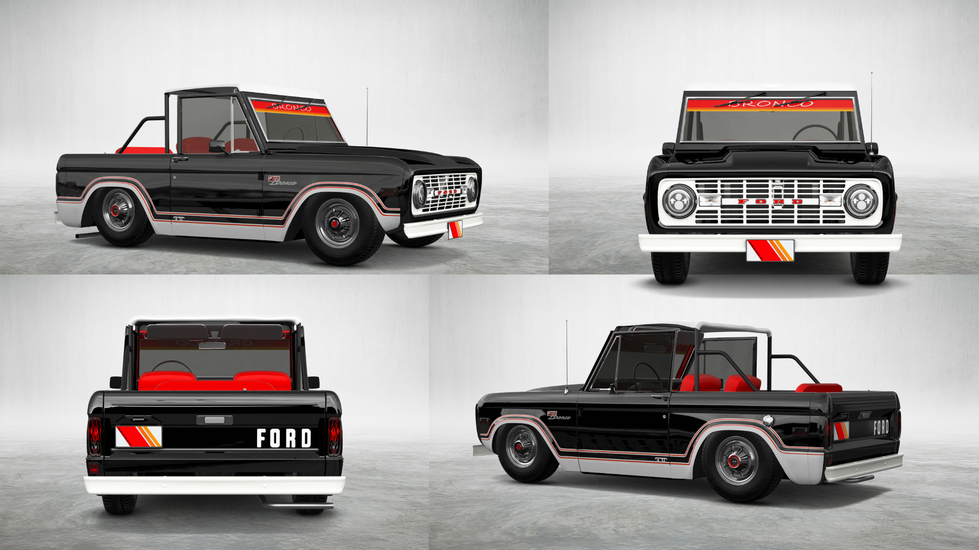 Ford Bronco 3 Door SUV 1965