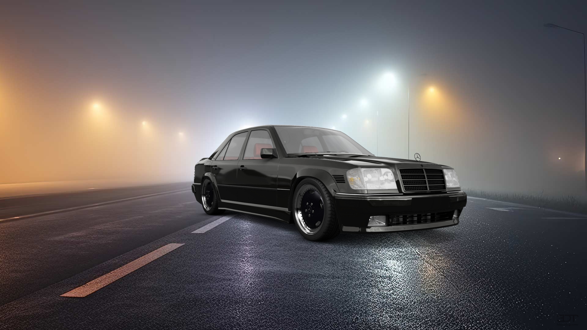 Mercedes E-Class Sedan 1984 tuning