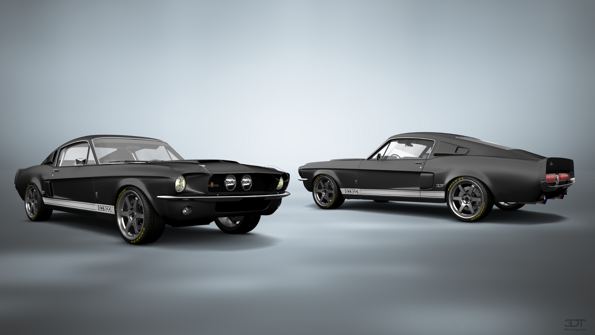 Mustang GT500 2 Door Coupe 1968 tuning