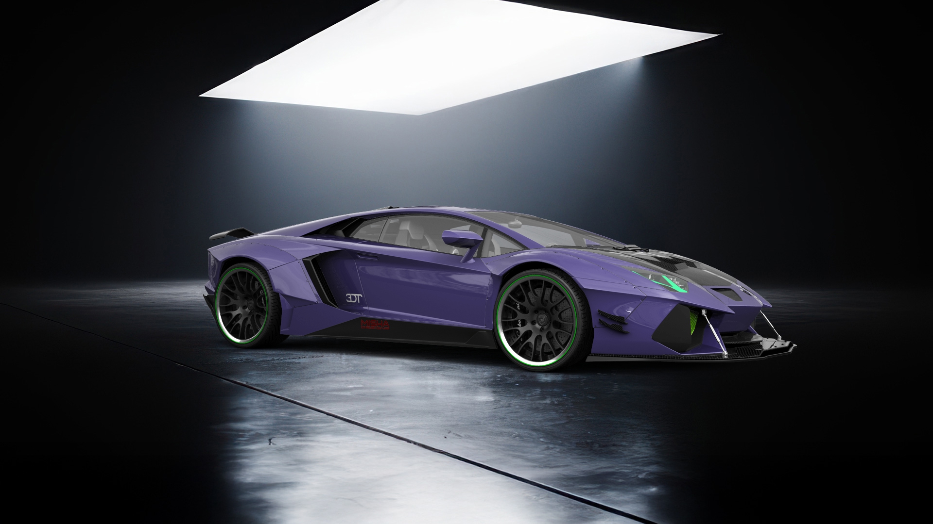 Lamborghini Aventador 2 Door Coupe 2012 tuning