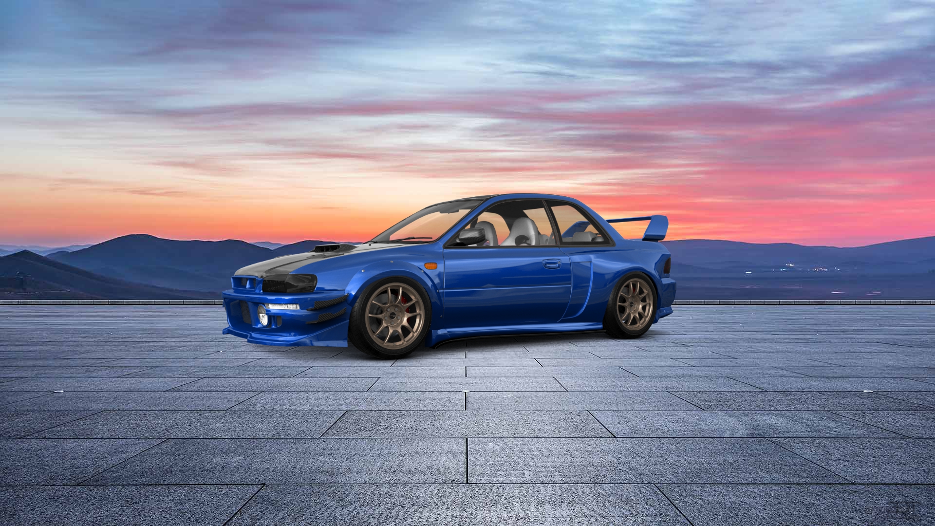 Subaru Impreza WRX STI 22B 2 Door Coupe 2000