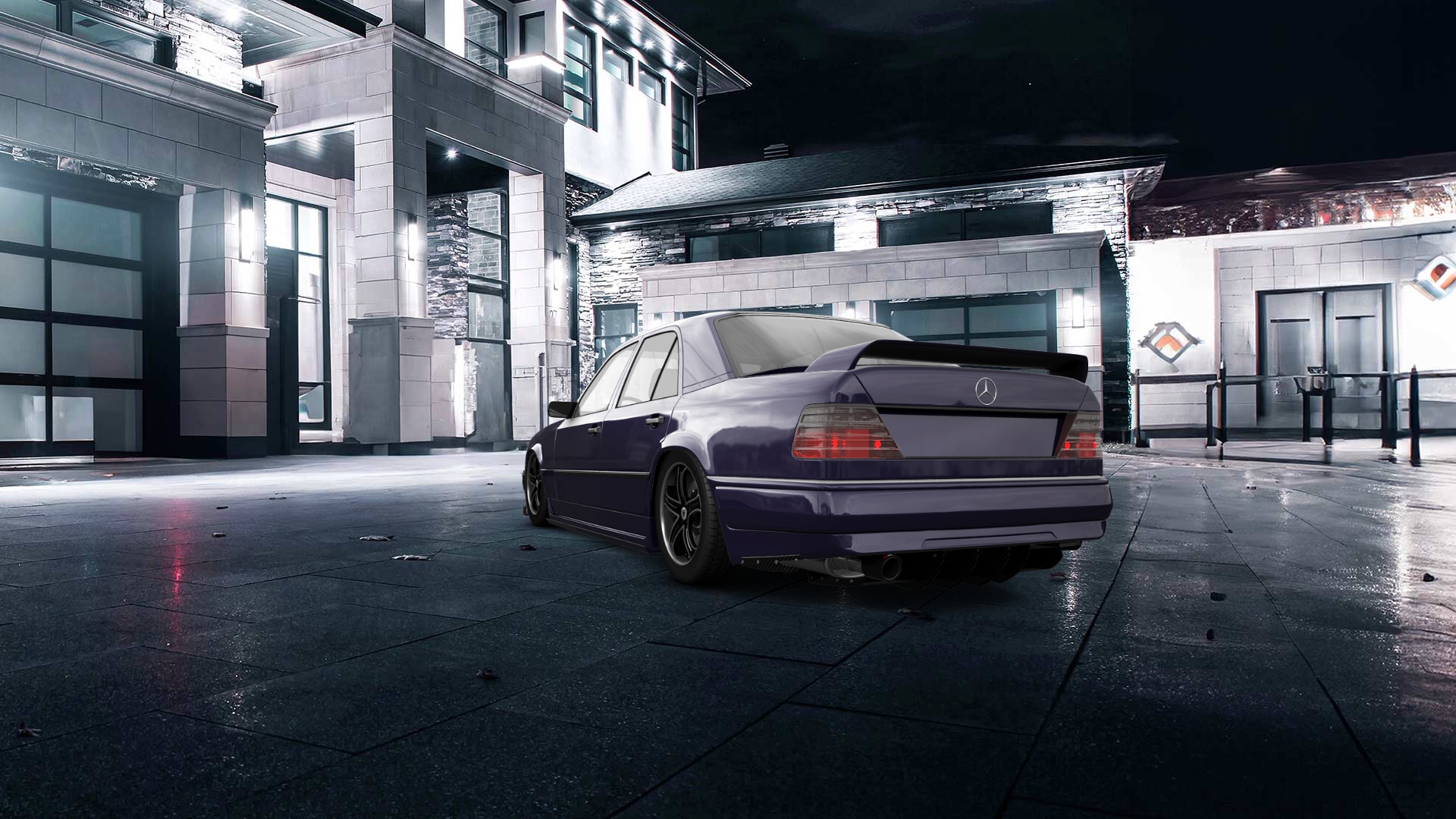 Mercedes E-Class Sedan 1984 tuning