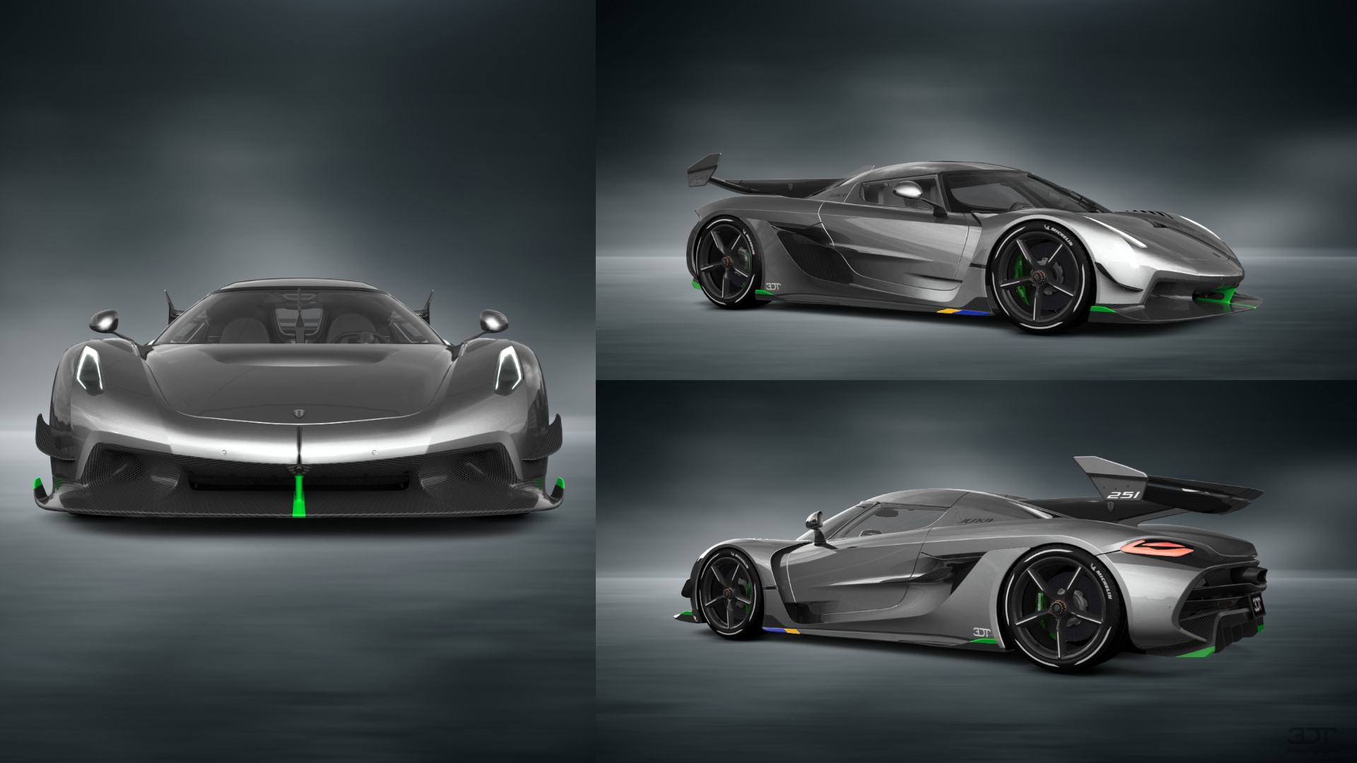 Koenigsegg Jesko 2 door targa top 2020 tuning