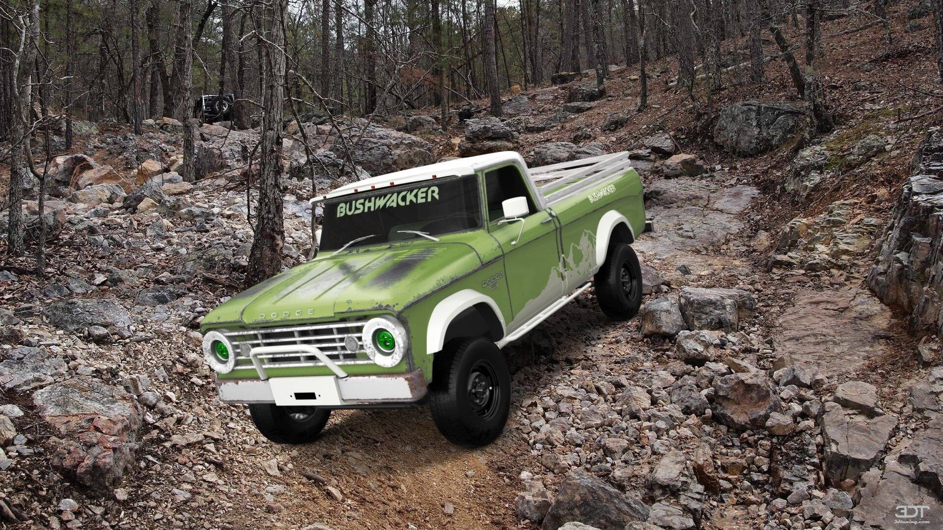 Dodge Power Wagon W200 2 Door pickup truck 1966