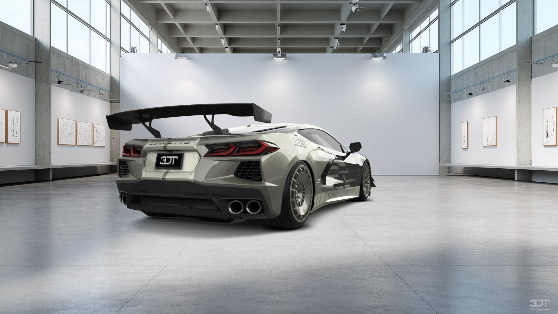 Chevrolet Corvette 2 door targa top 2020 Images