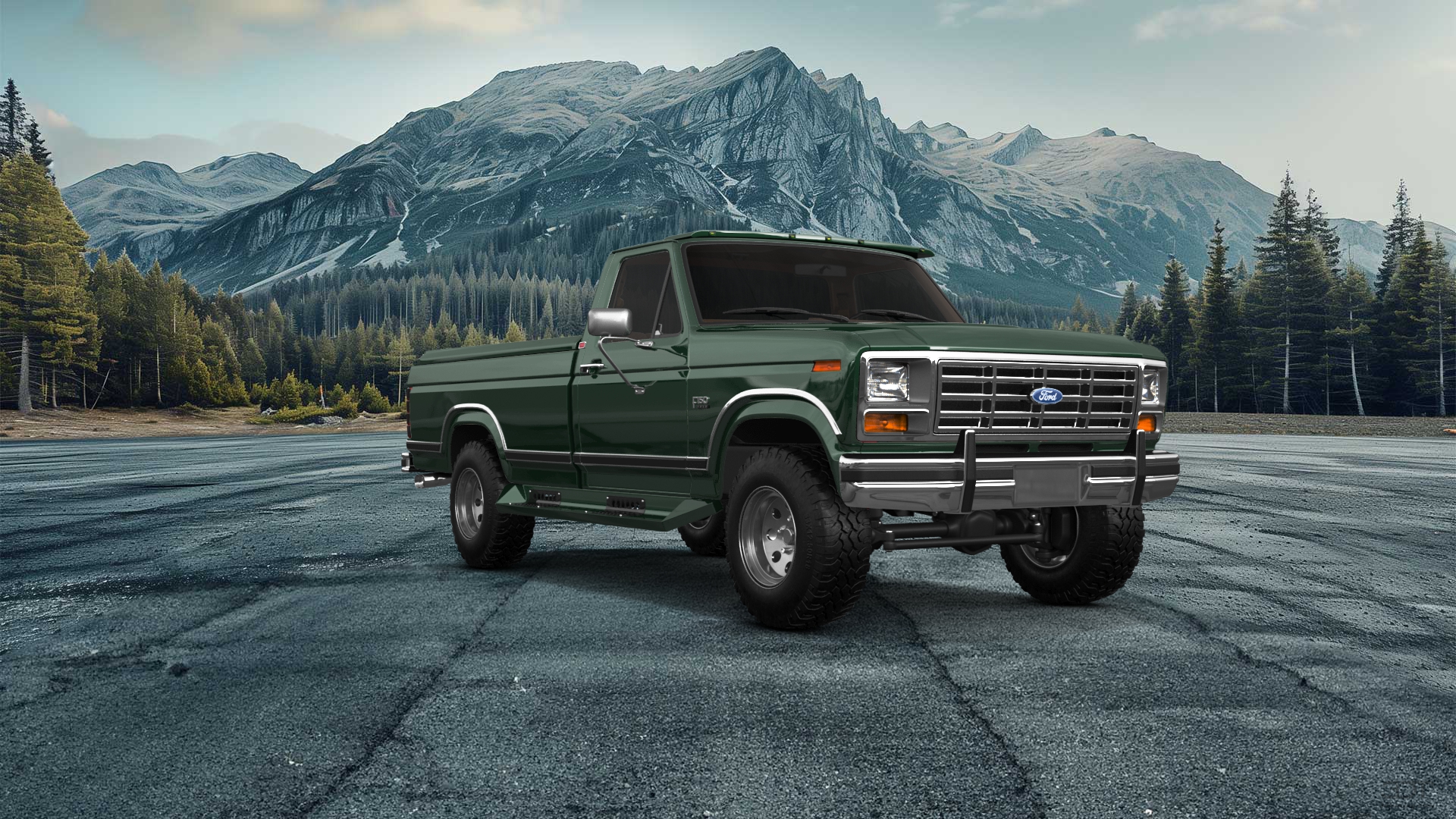 Ford F-150 2 Door pickup truck 1986 Images