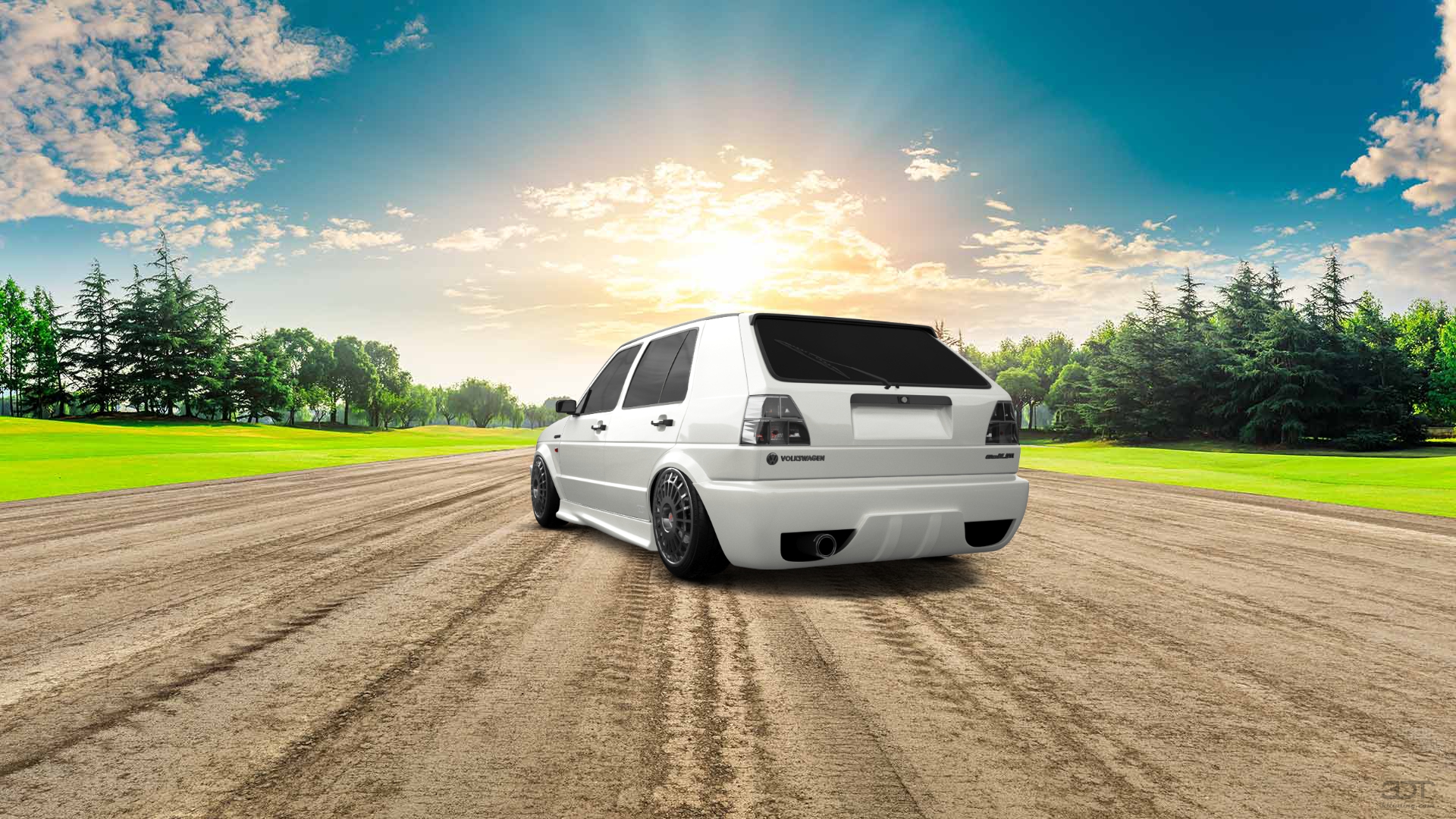 Volkswagen Golf Mk2 5 Door Hatchback 1983 tuning