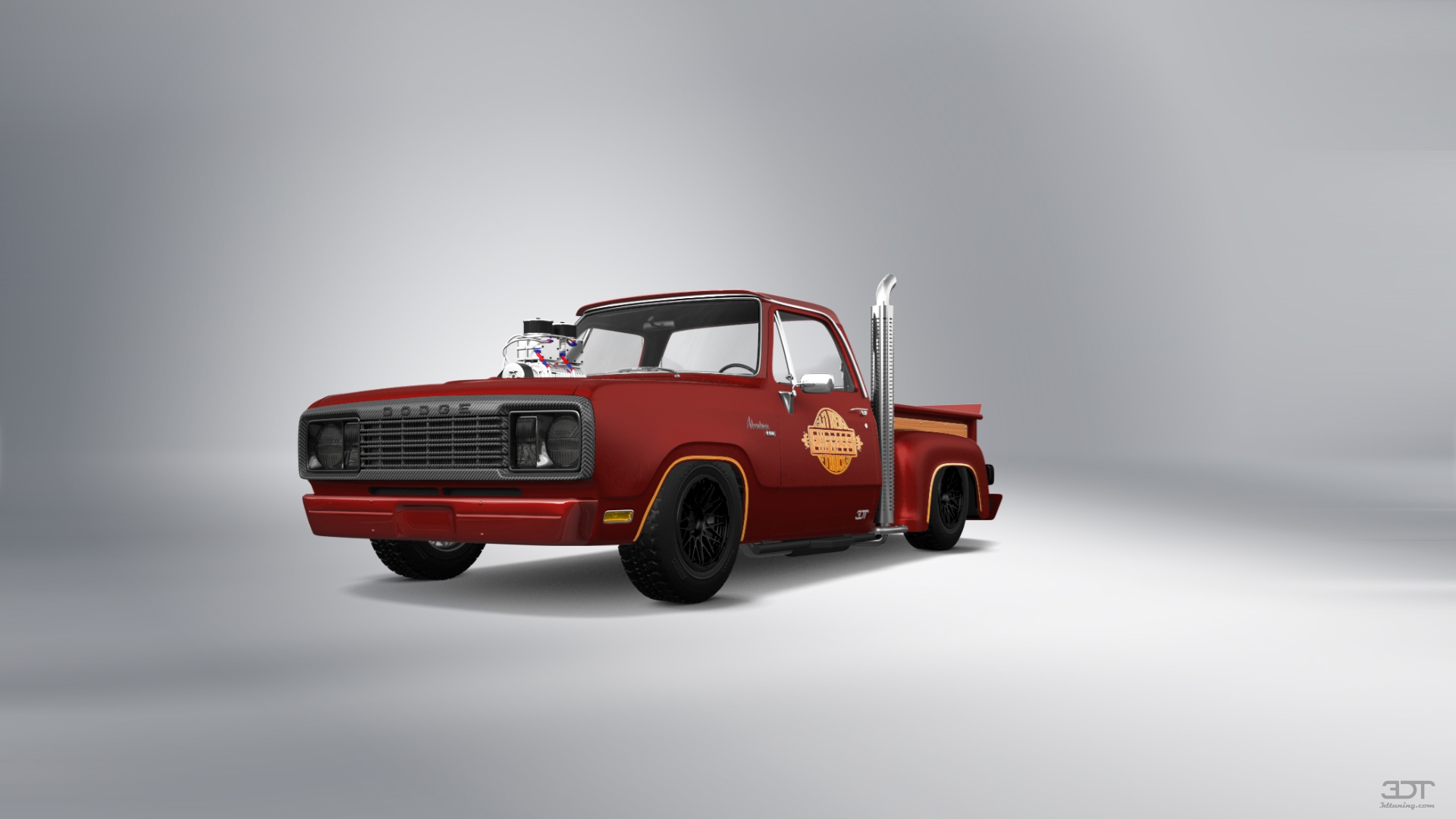 Dodge Lil Red Express 2 Door pickup truck 1978 tuning