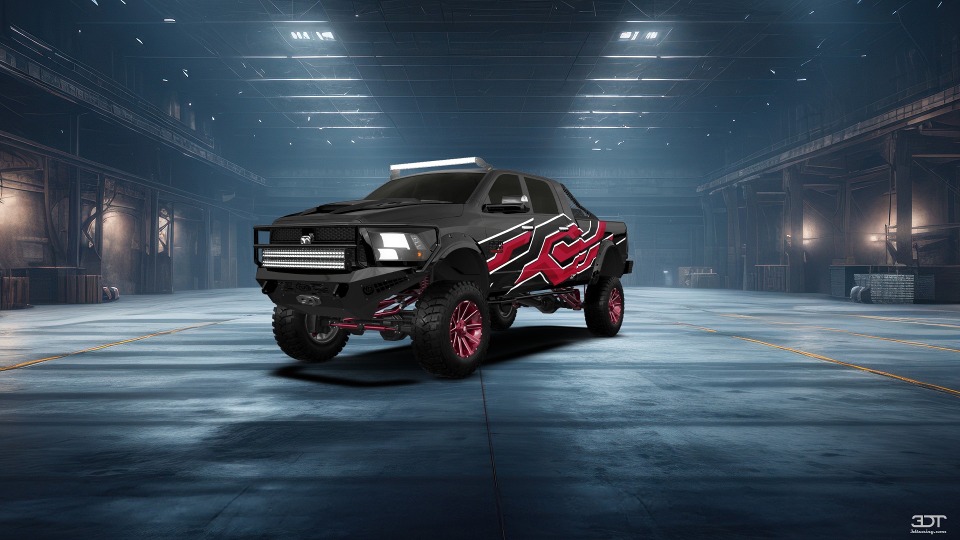 Dodge Ram 2500 Mega Cab 6.4 ft box 4 Door pickup truck 2010