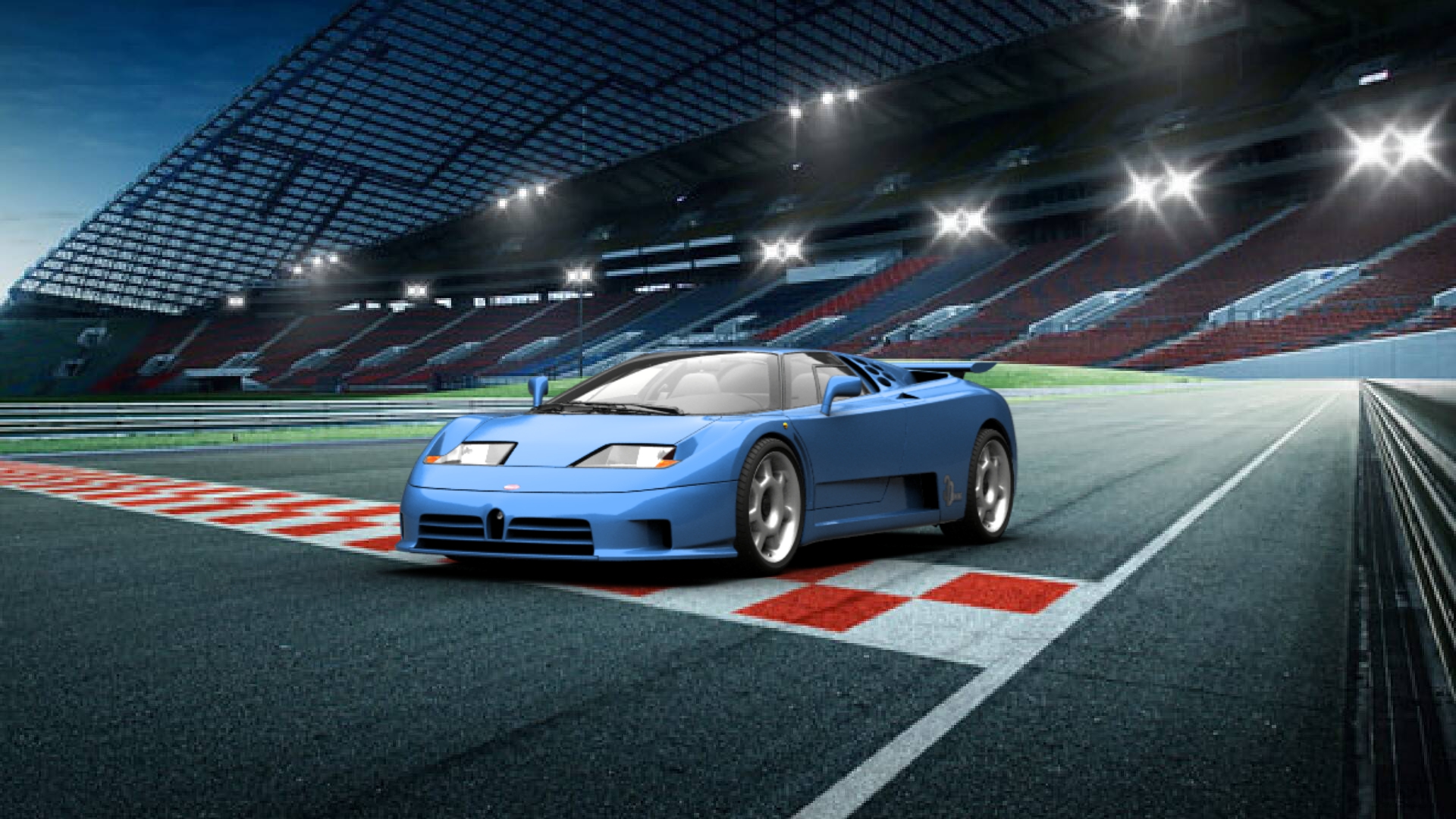 Bugatti EB110 Coupe 1992 tuning